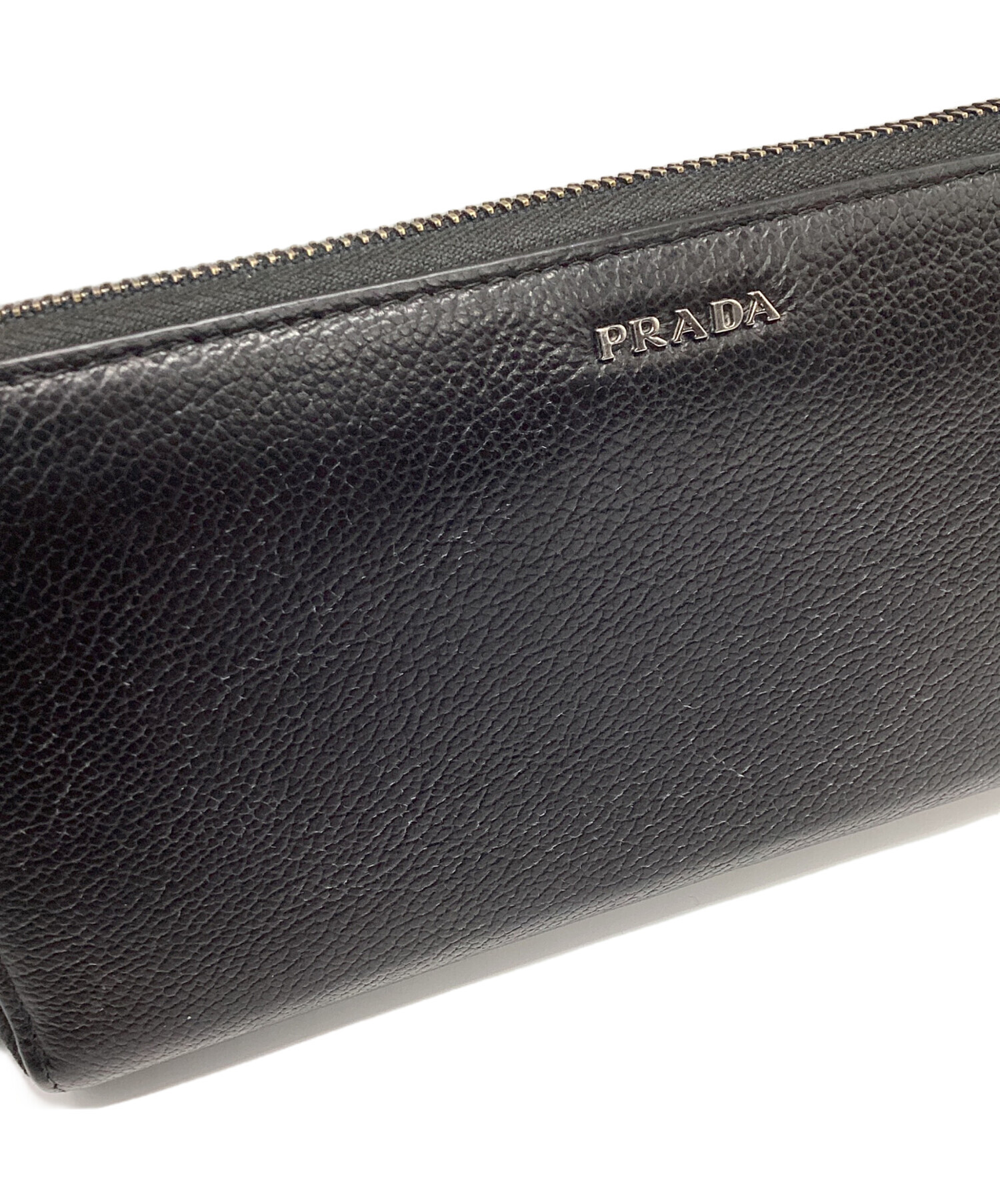 中古・古着通販】PRADA (プラダ) 長財布 ブラック｜ブランド・古着通販
