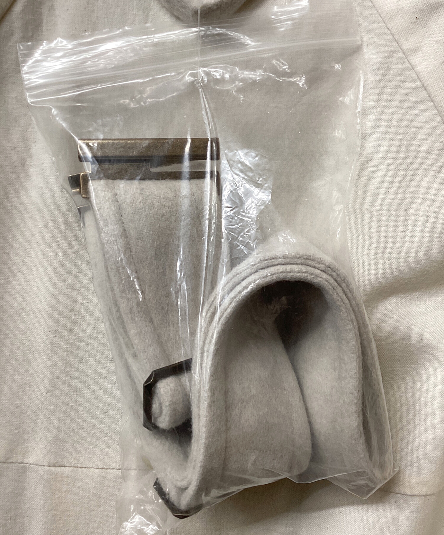 中古・古着通販】foufou (フーフー) ウールトレンチコート ライト