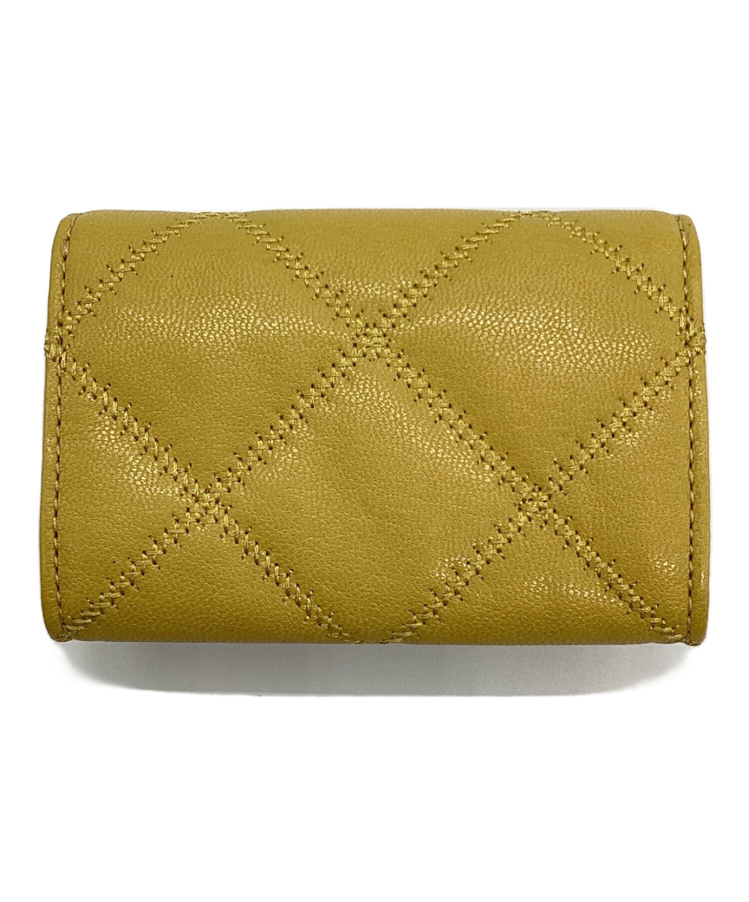 中古・古着通販】TORY BURCH (トリーバーチ) コインケース イエロー 