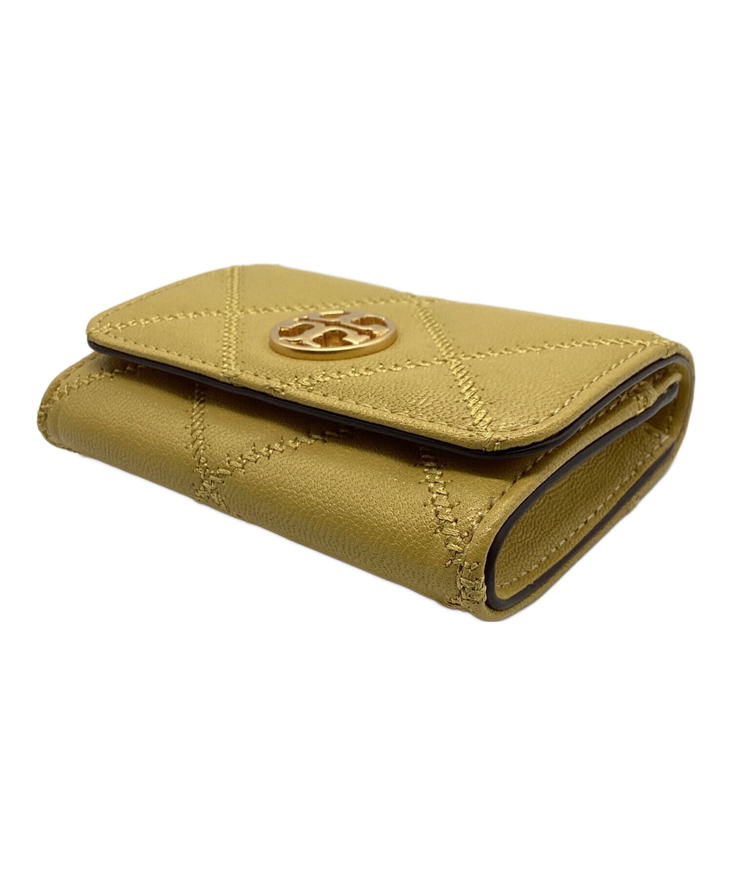 中古・古着通販】TORY BURCH (トリーバーチ) コインケース イエロー 