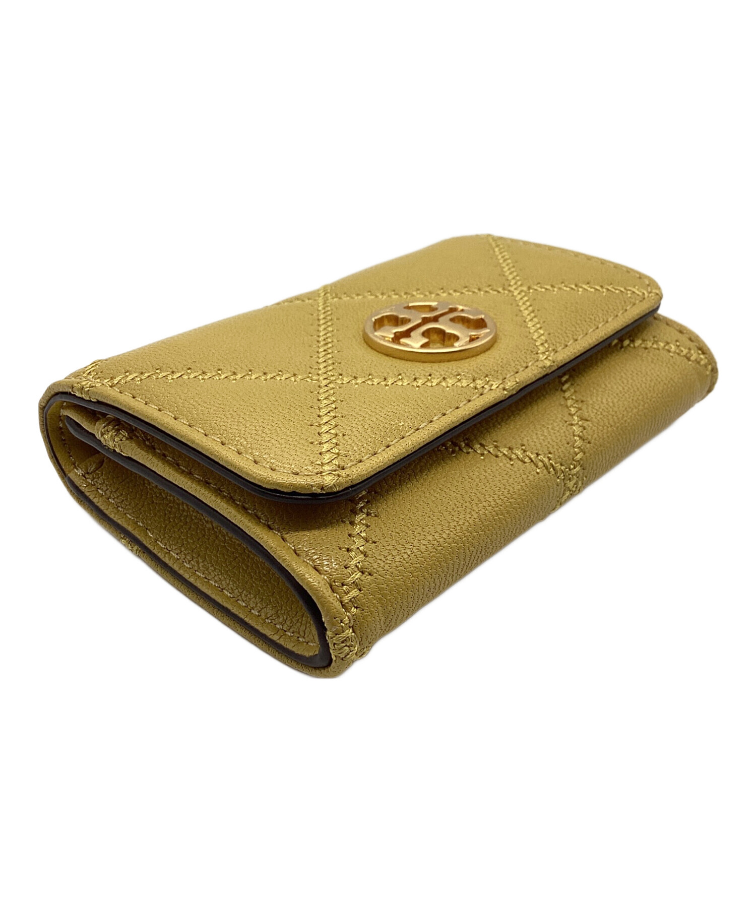中古・古着通販】TORY BURCH (トリーバーチ) コインケース イエロー 