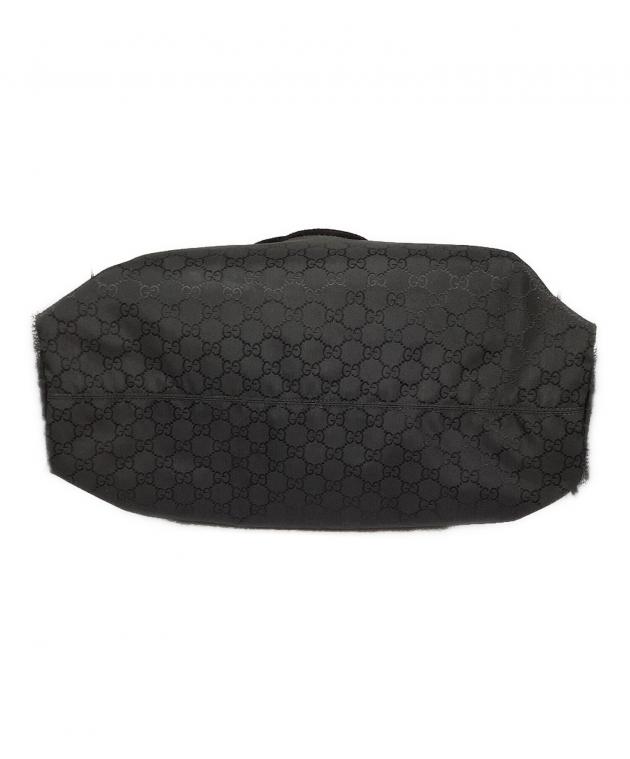 中古・古着通販】GUCCI (グッチ) ナイロントートバッグ ブラック