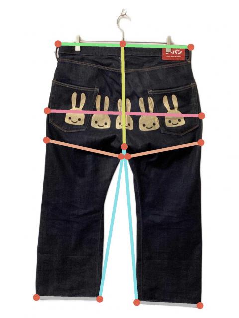 中古・古着通販】CUNE (キューン) デニムパンツ インディゴ サイズ:W36