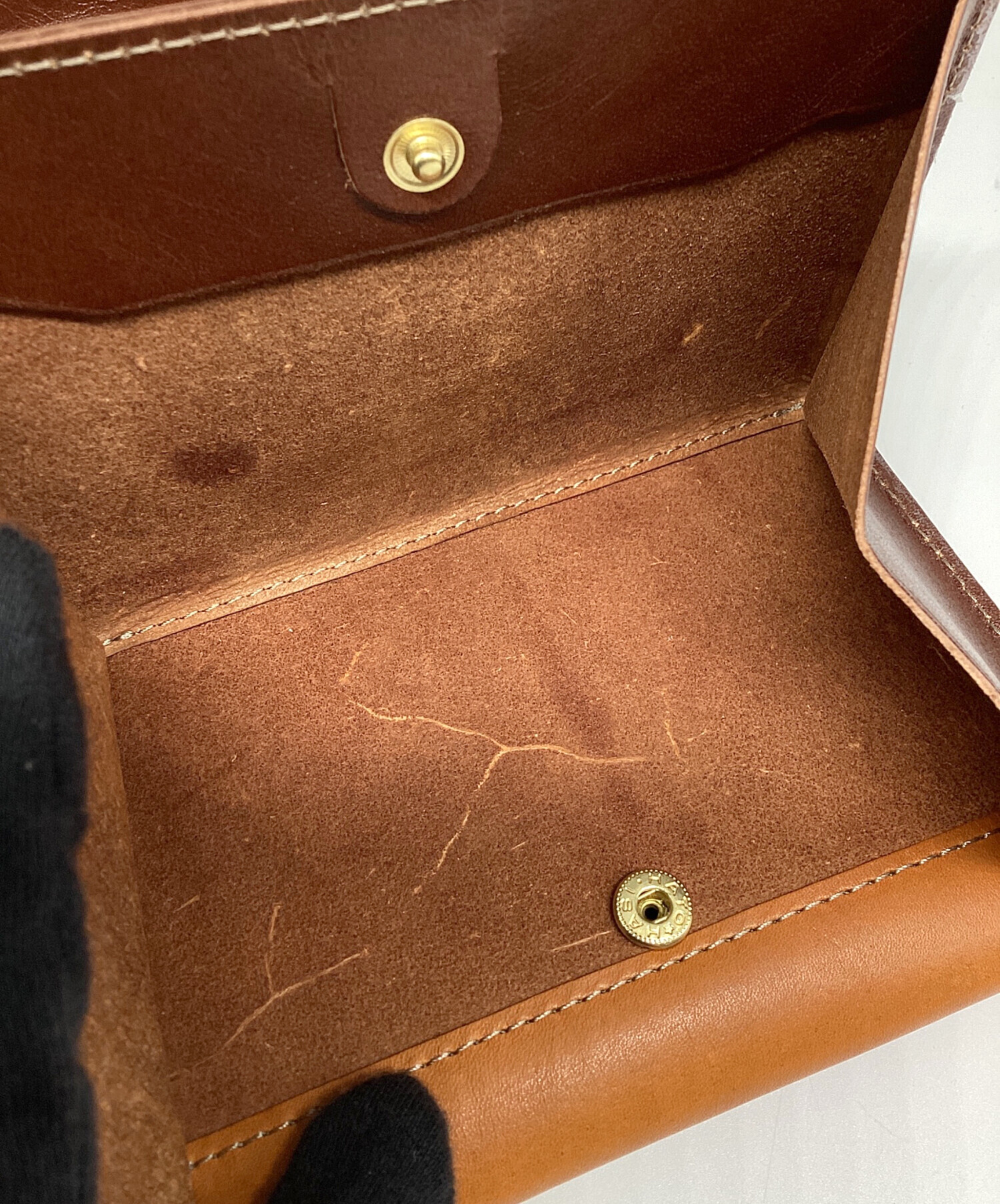 中古・古着通販】BEERBELLY (ビアベリー) 短い長財布 ブラウン