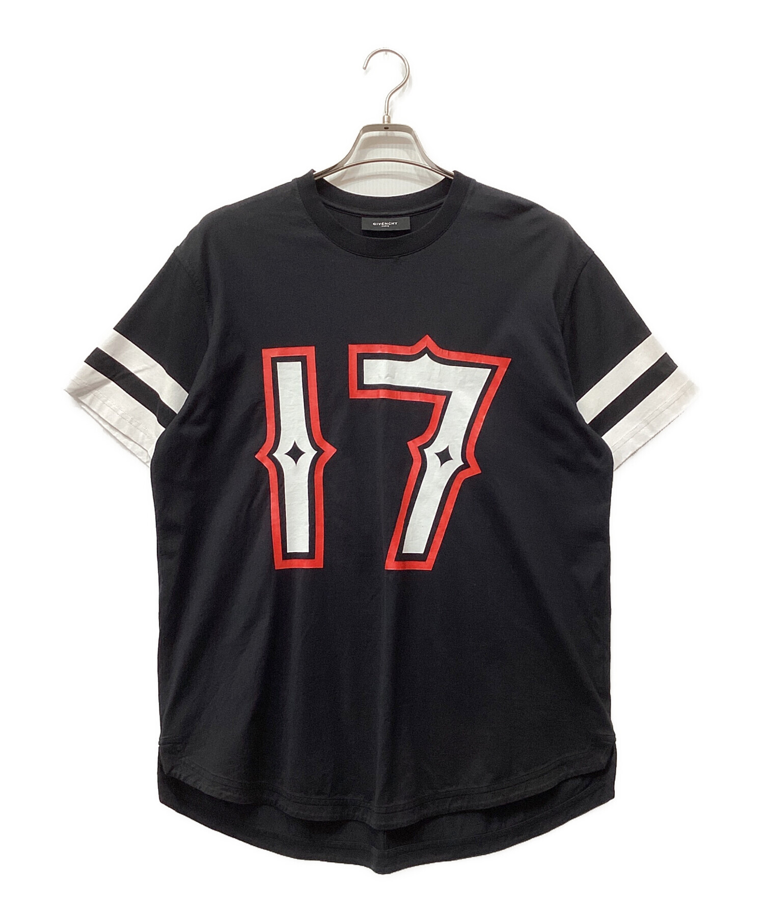 GIVENCHY ジバンシー 黒 Tシャツ 赤グラフィック ☆レア☆ GIVENCHY 