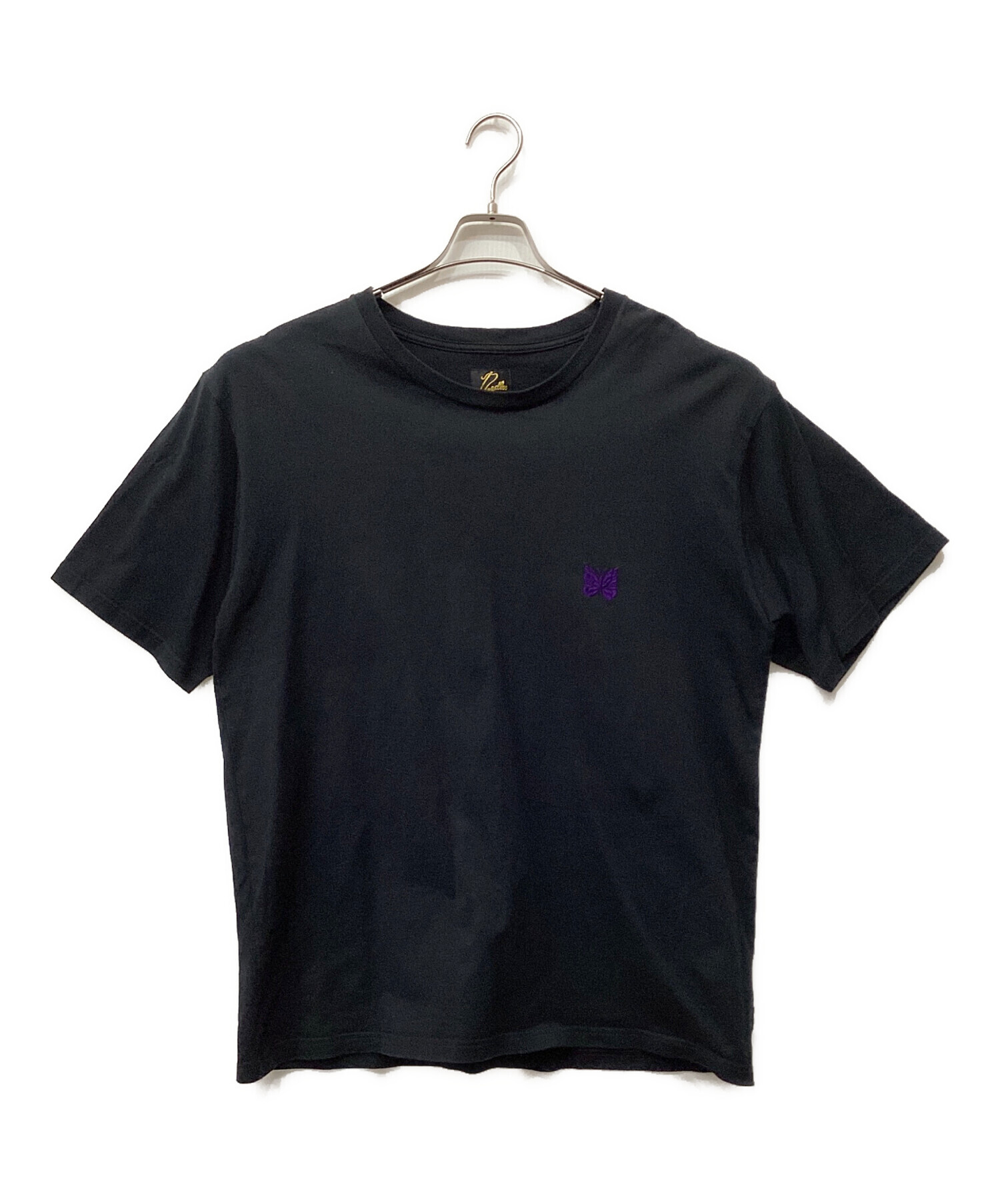 中古・古着通販】Needles (ニードルズ) Tシャツ ブラック サイズ:XL 