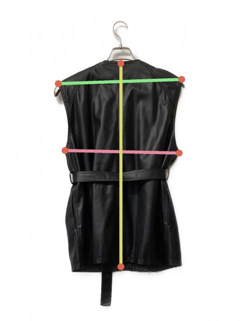 アメリ フェイクレザーベスト アメリ フェイクレザーベスト Ameri（アメリ）の「RIDERS SYNTHETIC