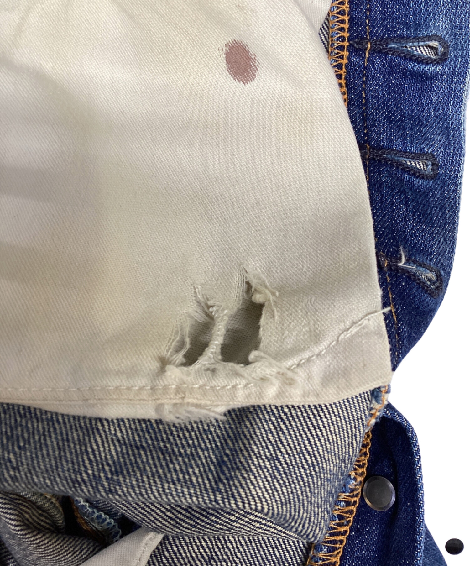 中古・古着通販】LEVI'S (リーバイス) 201復刻 USA製 デニムパンツ