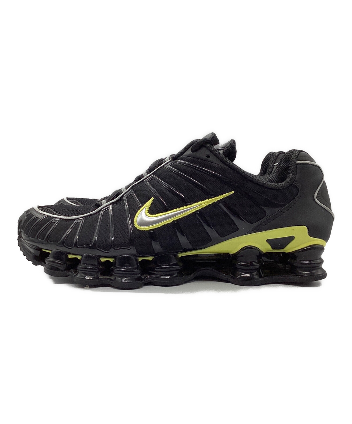 Nike Shox TL ブラック/イエロー 黒タグ、箱付き オンライン完売 中古・古着通販】NIKE (ナイキ) ナイキ ショックス TL ブラック