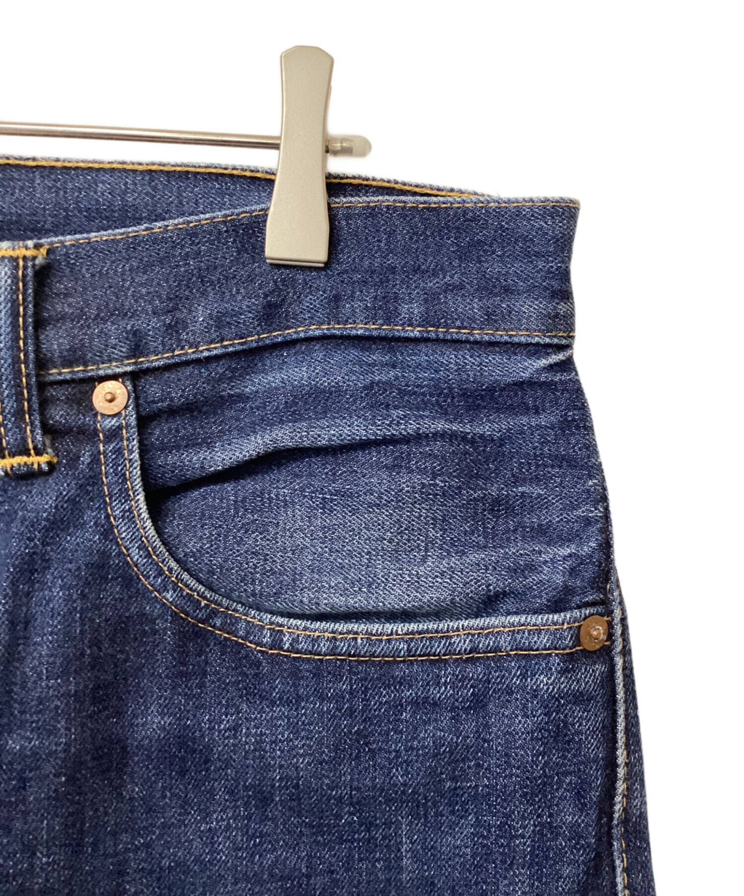 中古・古着通販】RRL (ダブルアールエル) デニムパンツ ネイビー