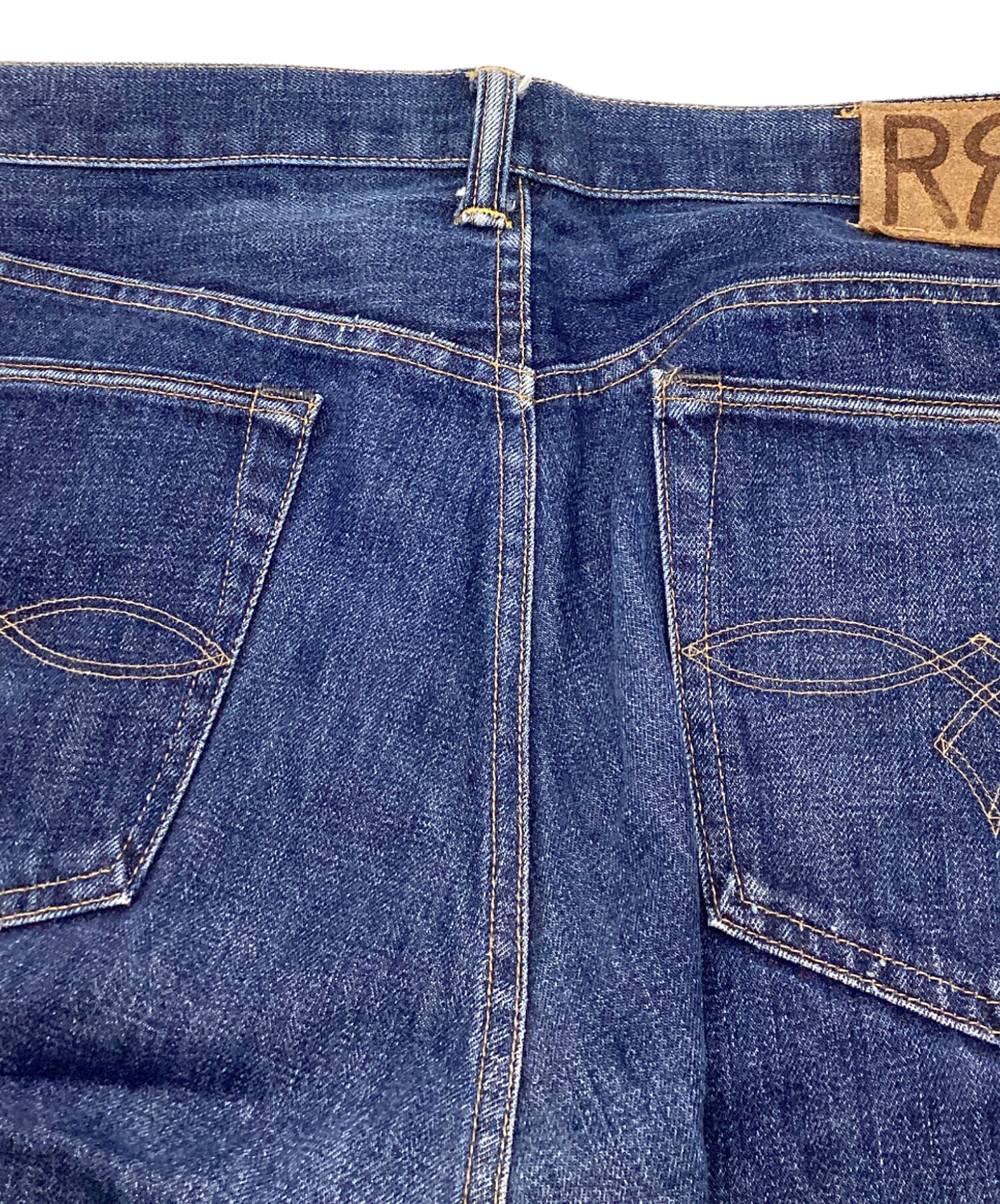 RRL ダブルアールエル　デニムパンツ　W33L31 中古・古着通販】RRL (ダブルアールエル) デニムパンツ ネイビー