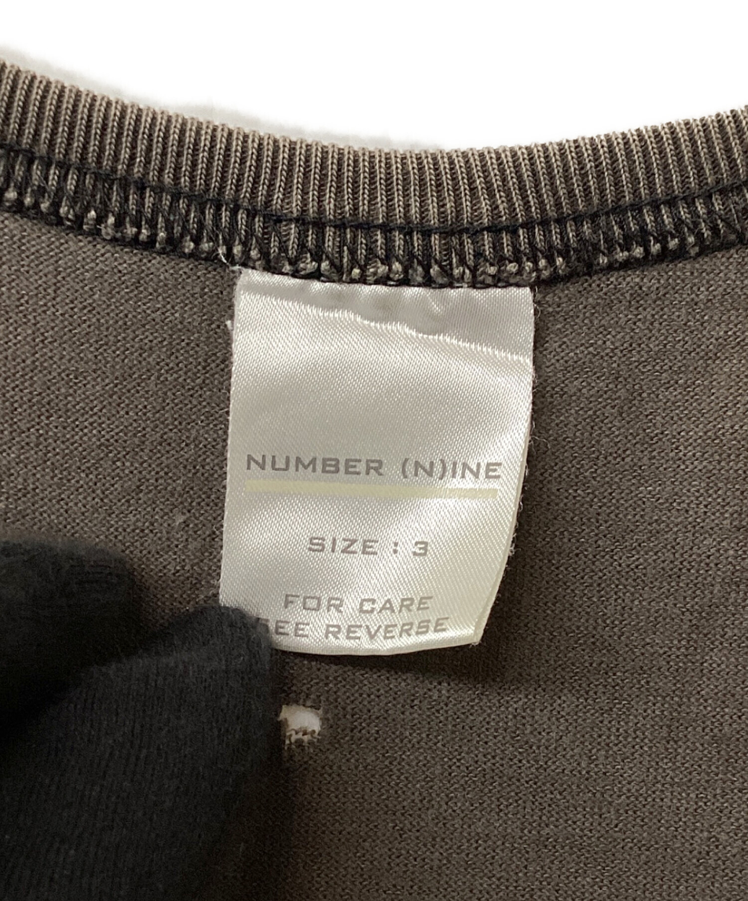 中古・古着通販】NUMBER (N)INE (ナンバーナイン) タンクトップ 穴あき