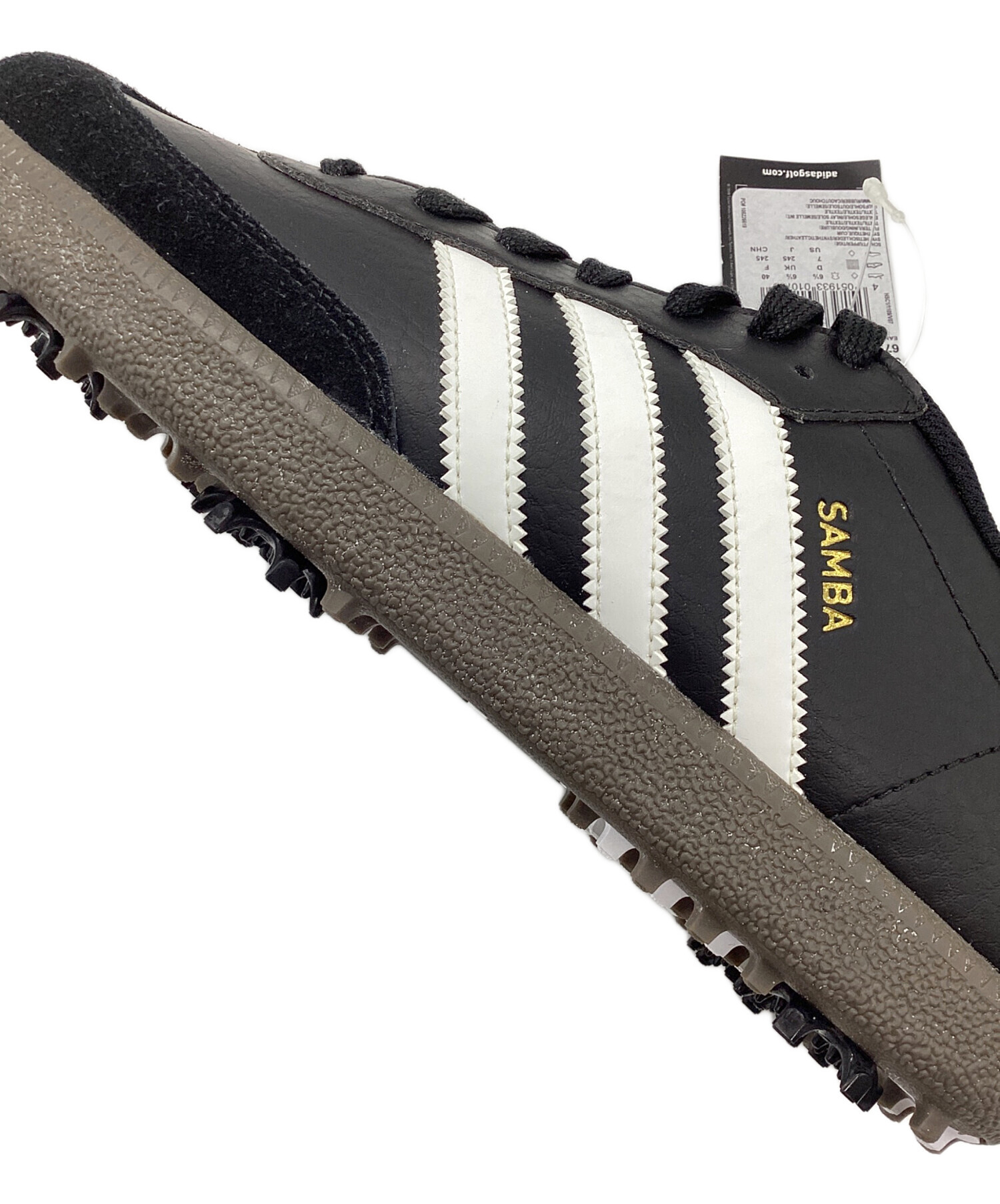 中古・古着通販】adidas (アディダス) SAMBA GOLF ブラック サイズ
