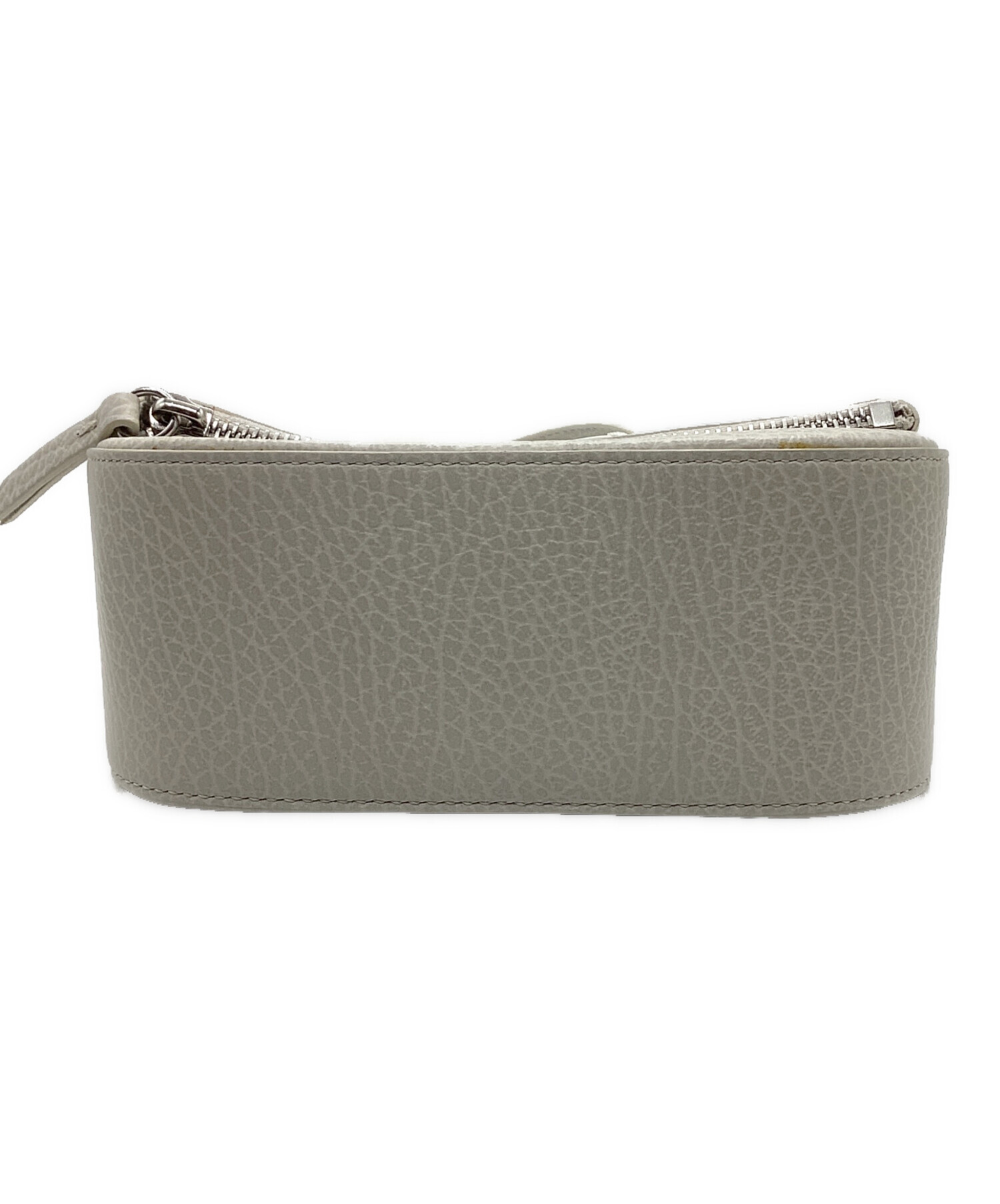 美品 Maison Margiela 11 メゾンマルジェラ フォンケース ショルダーバッグ カーキベージュ メンズ レディース 古着 中古 USED メゾンマルジェラ11 Maison Margiela 11 ラージ ショルダーバッグ