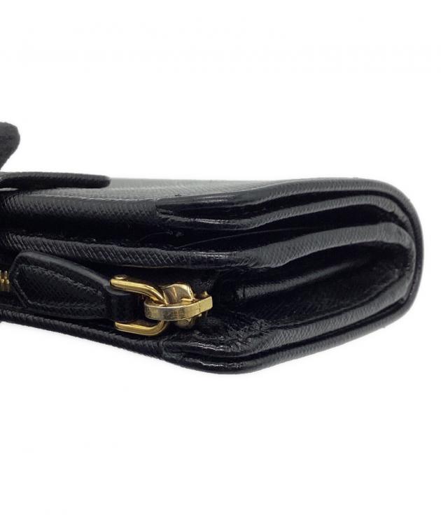 中古・古着通販】PRADA (プラダ) PORTAFOGLIO LAMPO サフィアーノ