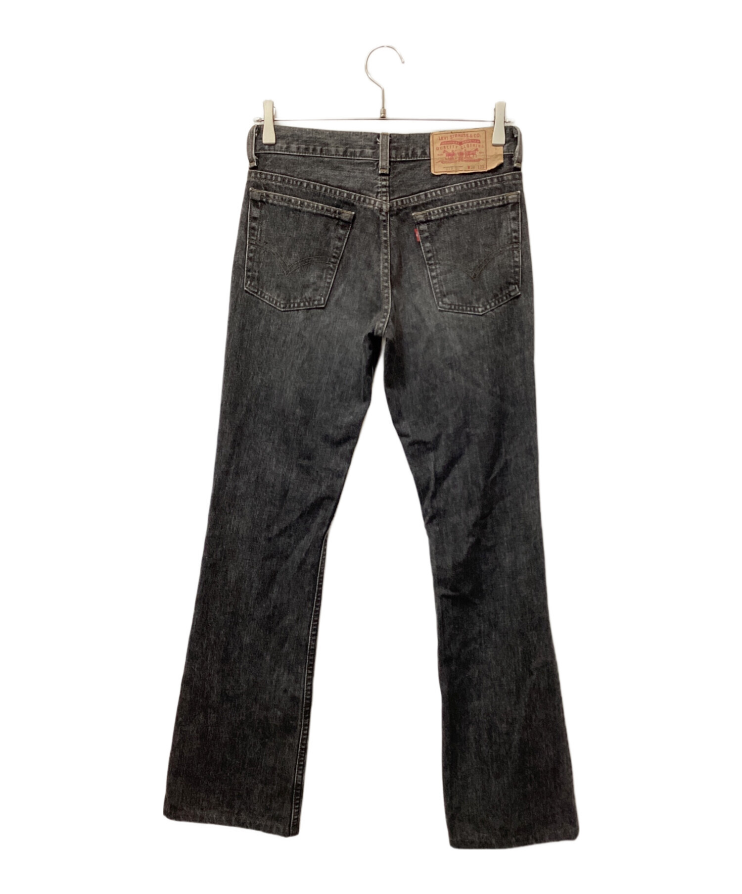 中古・古着通販】LEVI'S (リーバイス) デニムパンツ ブラック サイズ