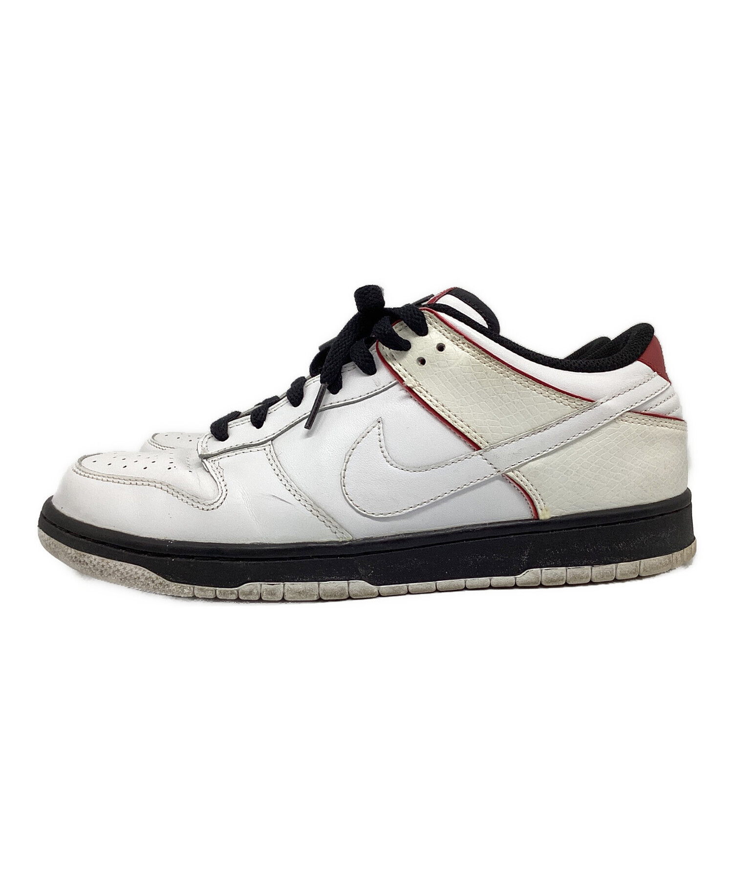 中古・古着通販】NIKE (ナイキ) DUNK LOW CL ホワイト サイズ:27.5cm 