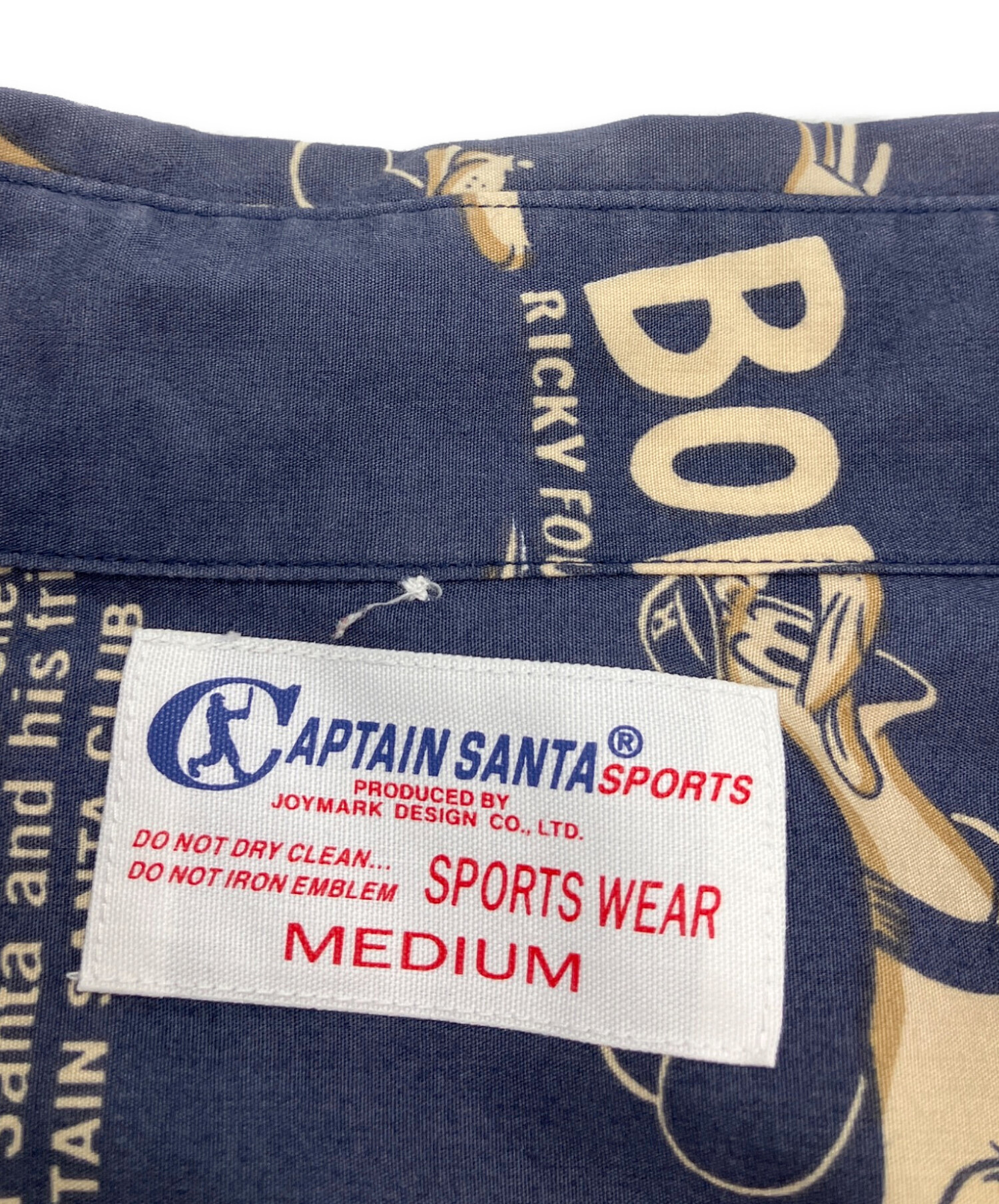 中古・古着通販】CAPTAIN SANTA (キャプテンサンタ) 総柄長袖シャツ