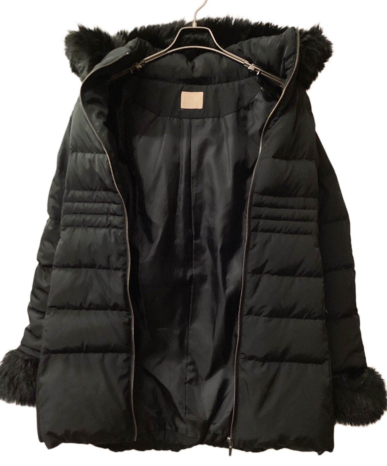 中古・古着通販】Resexxy (リゼクシー) フード付ダウンコート ブラック