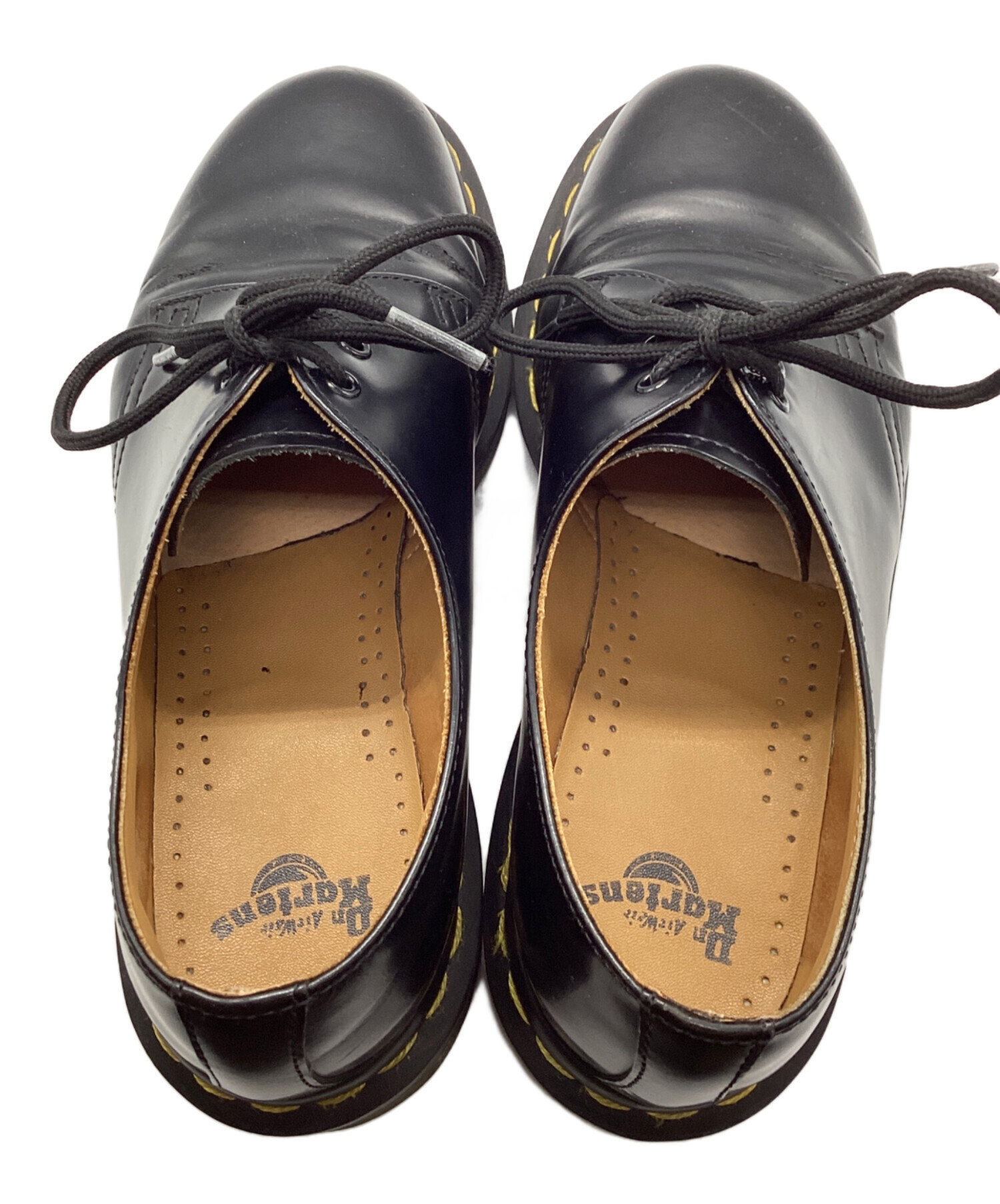 未使用品Dr. Martens 黒 レザー チャンキーヒール3ホールUK6 中古・古着通販】Dr.Martens (ドクターマーチン) MONO 3ホールシューズ