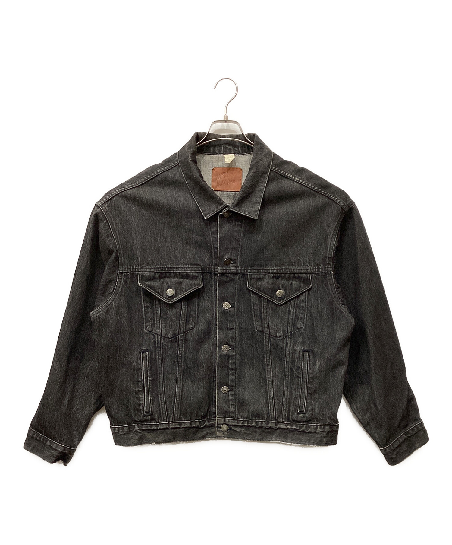 90s MARLBOLO デニムジャケット カウボーイ ブラック カナダ製 中古・古着通販】Marlboro Wind West (マールボロワイルドウエスト