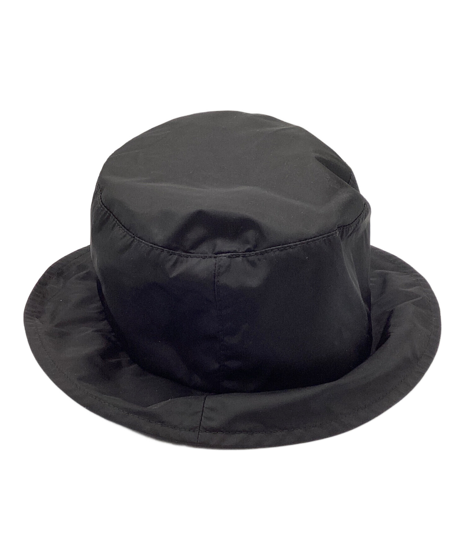 【未使用品】MONCLER ブラック バケットハット M MONCLER - 【早い者勝ち】モンクレール バケットハット ブラックの通販