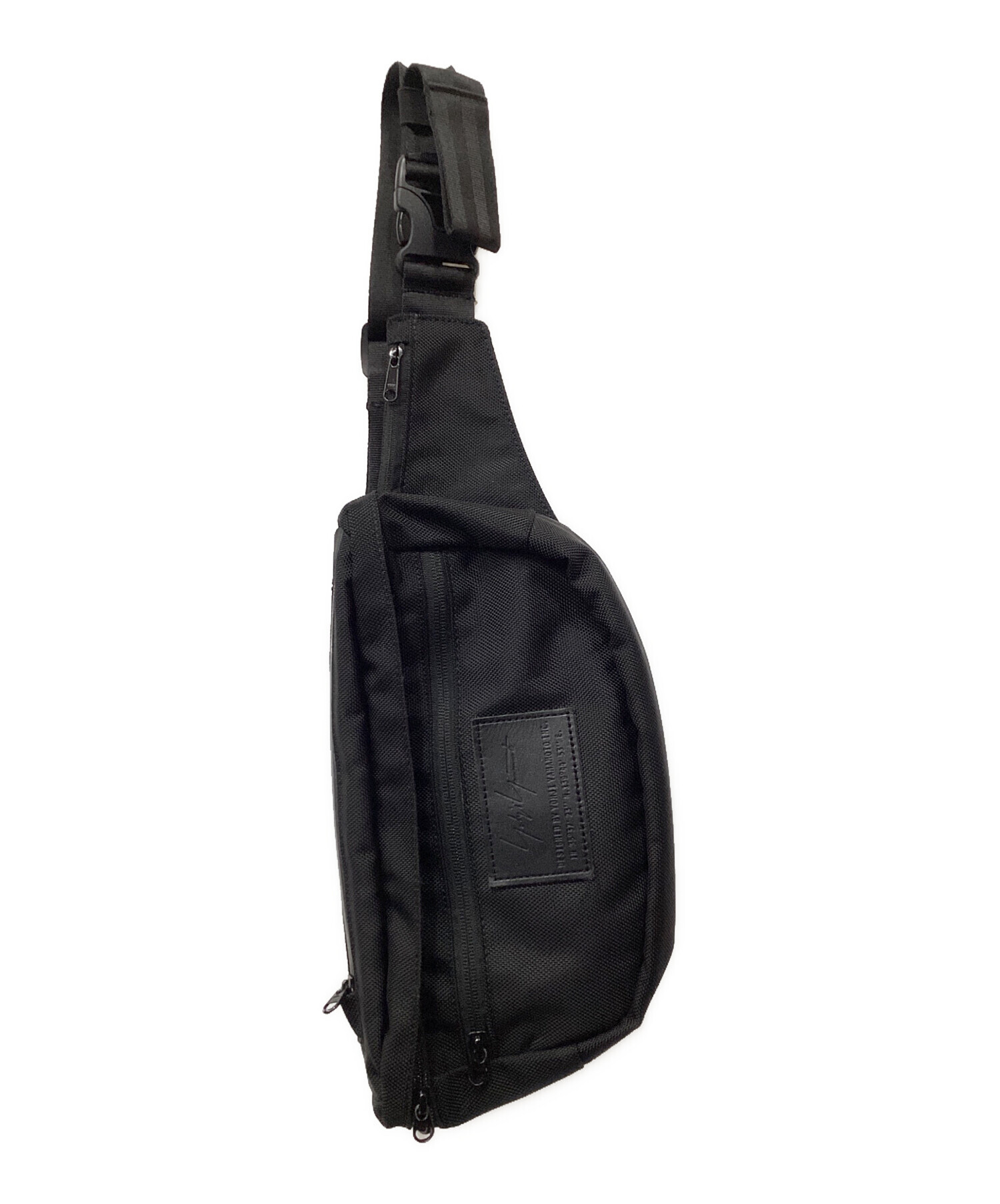 Yohji Yamamoto ニューエラ コラボ　ボディーバッグ ブラック 中古・古着通販】YOHJI YAMAMOTO (ヨウジヤマモト) New Era