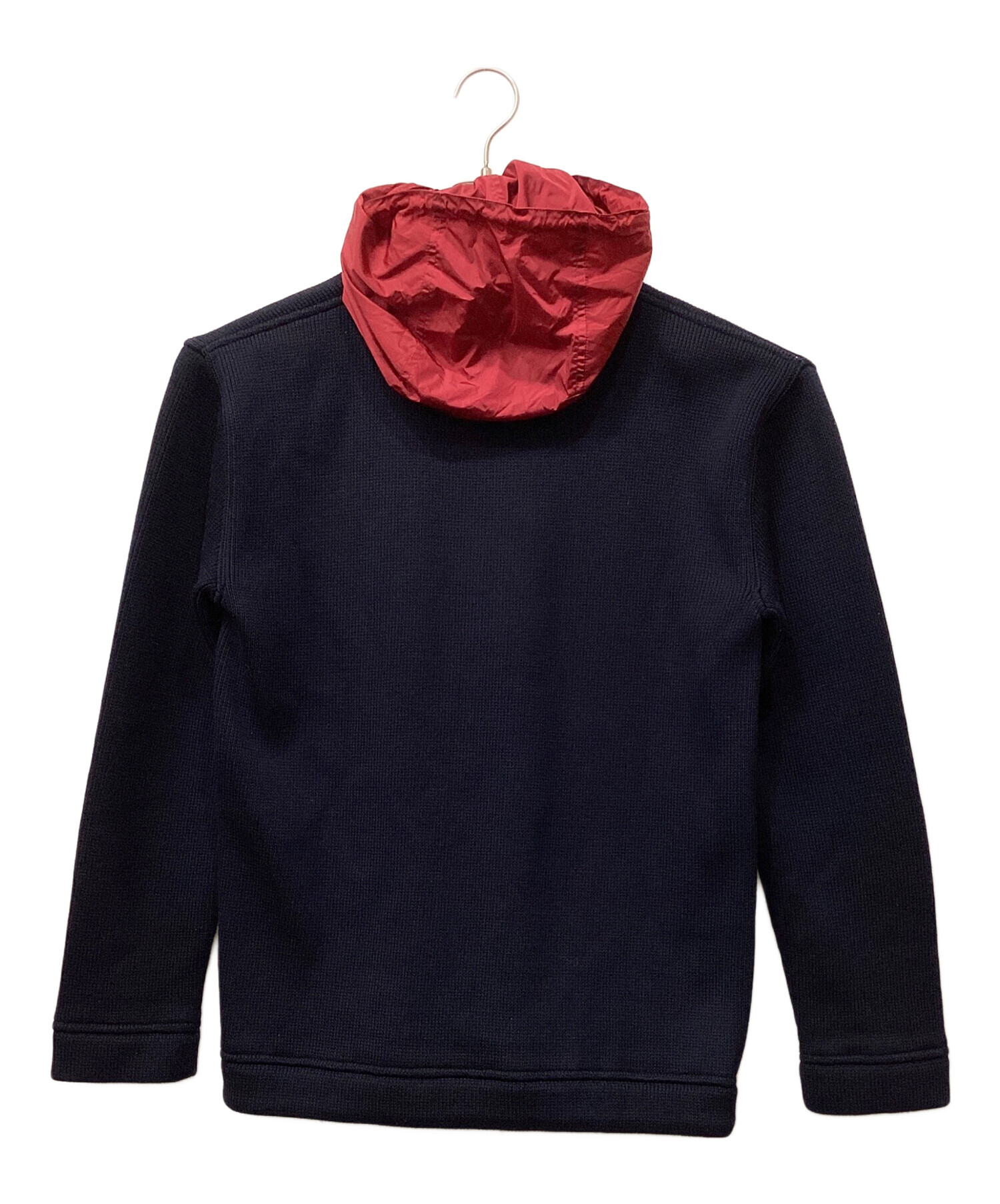 ■GUCCI■XS■ジップアップパーカー■ 中古・古着通販】GUCCI (グッチ) ジップパーカー ネイビー×レッド