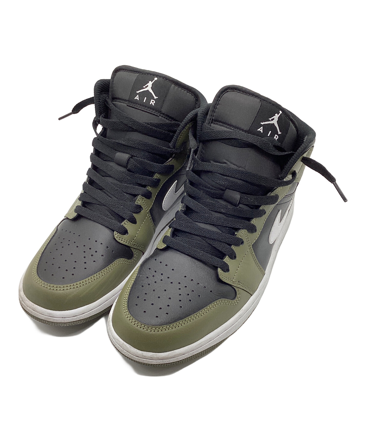 中古・古着通販】NIKE (ナイキ) AIR JORDAN1 オリーブ サイズ:27.5 