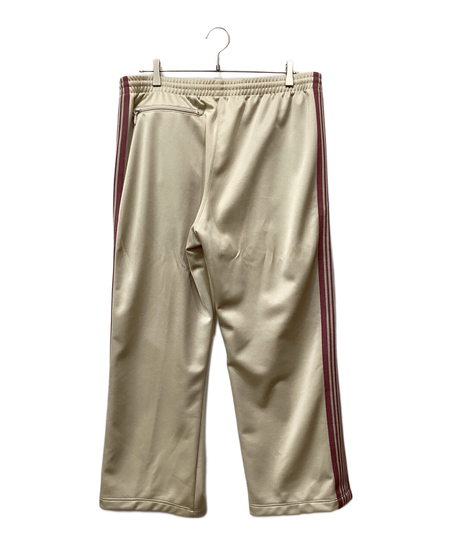 Needles ニードルズ ジャージ トラックパンツ MR286 L ベージュ 中古・古着通販】Needles (ニードルズ) トラックパンツ ベージュ
