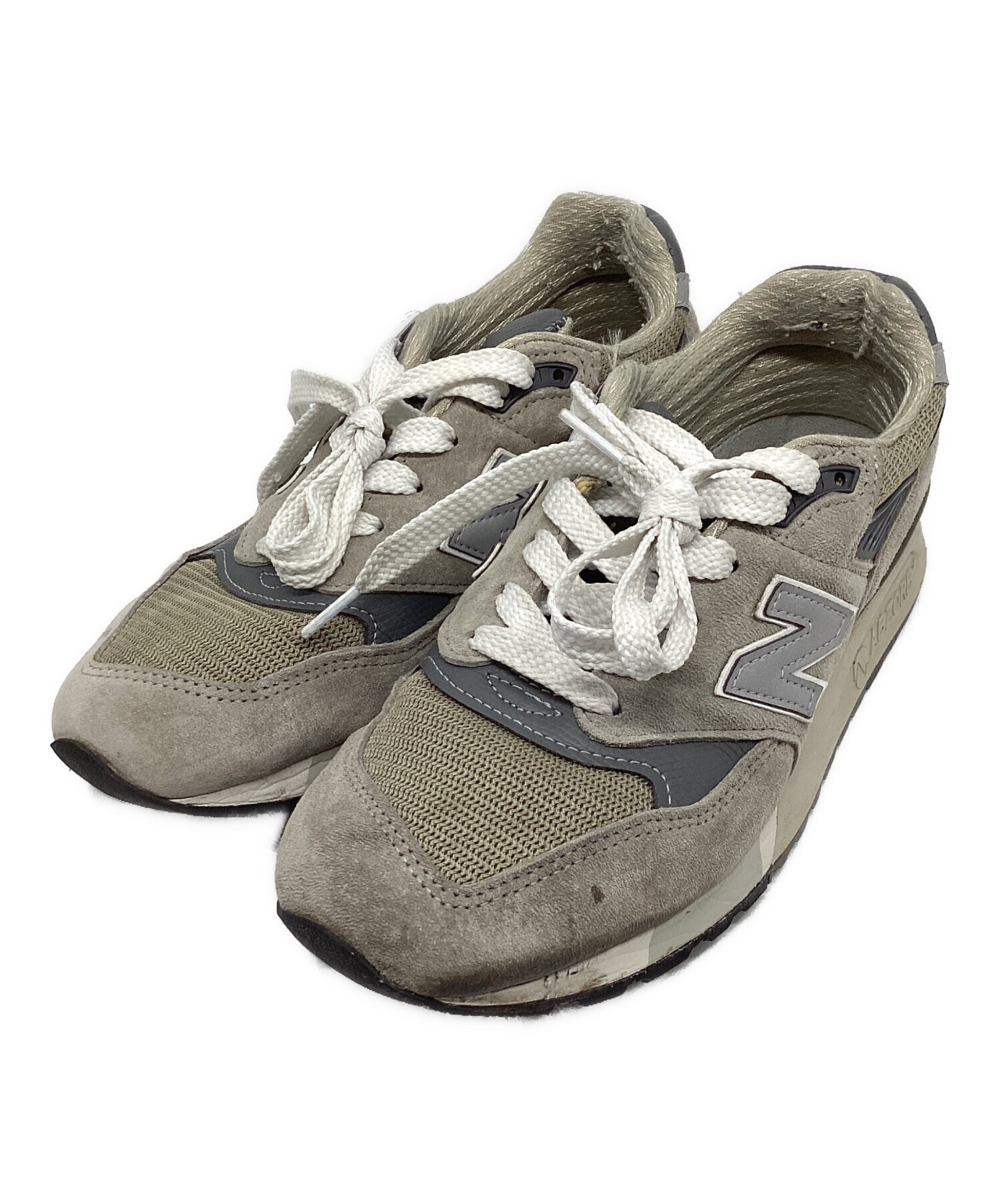 中古・古着通販】NEW BALANCE (ニューバランス) 998 グレー サイズ:25