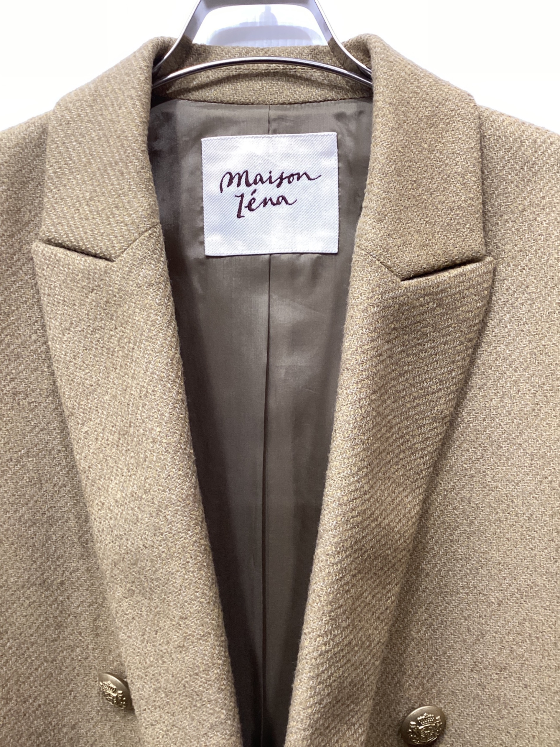 中古・古着通販】Maison IENA (メゾンイエナ) ブークレツイード