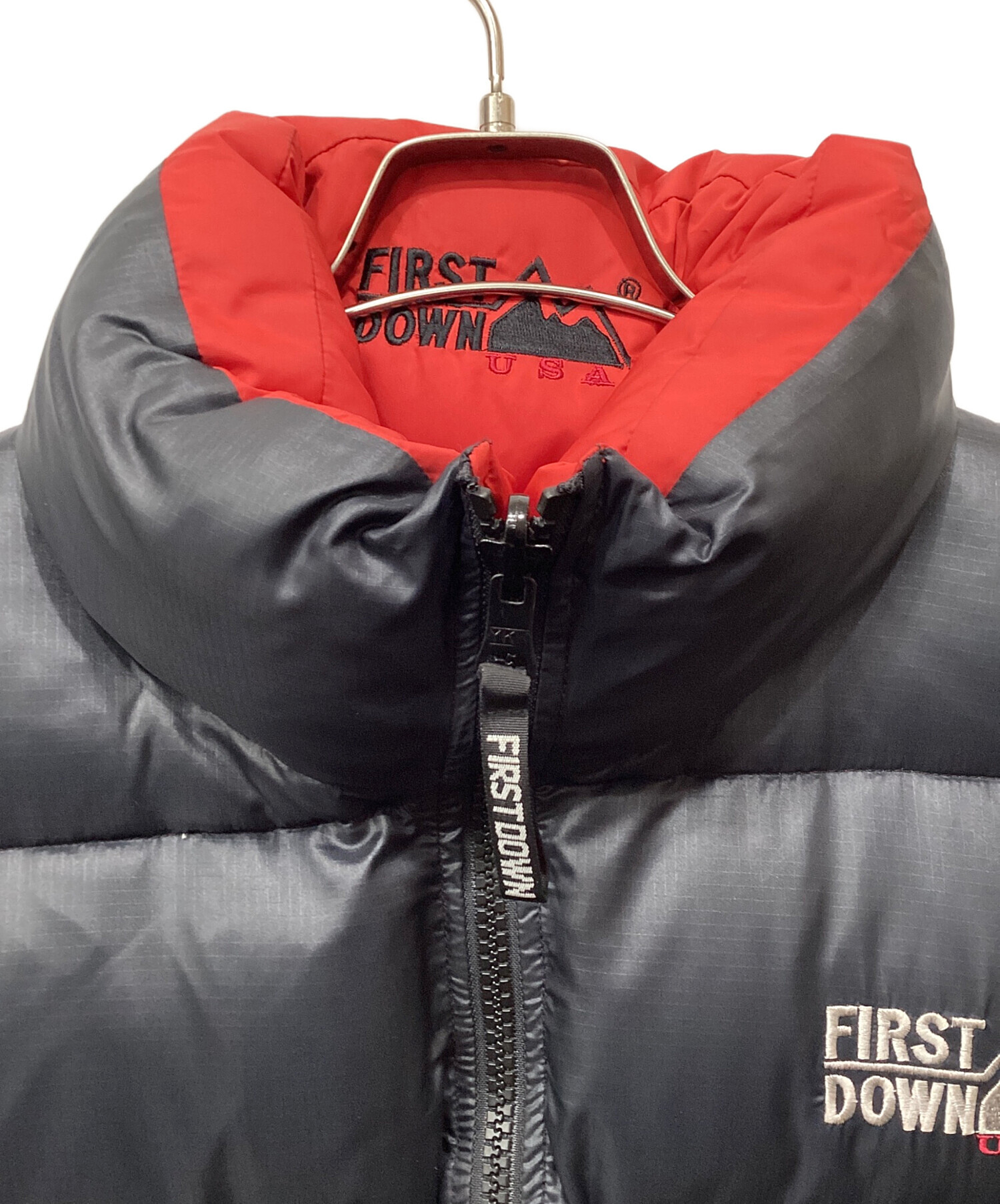 中古・古着通販】FIRST DOWN (ファーストダウン) リバーシブルダウン 