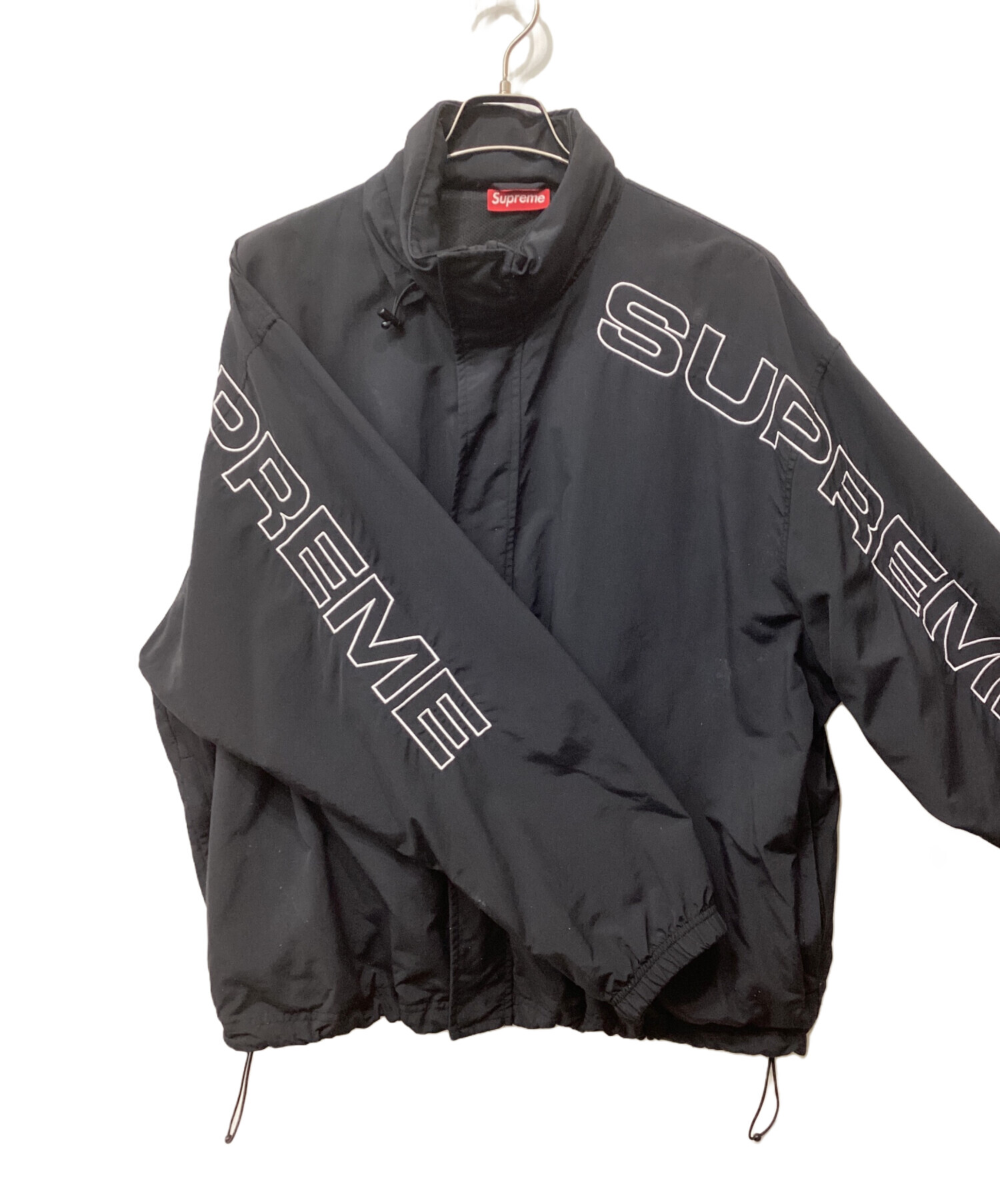 Supreme ナイロンジャケット XL 中古・古着通販】Supreme (シュプリーム) ナイロンジャケット ブラック