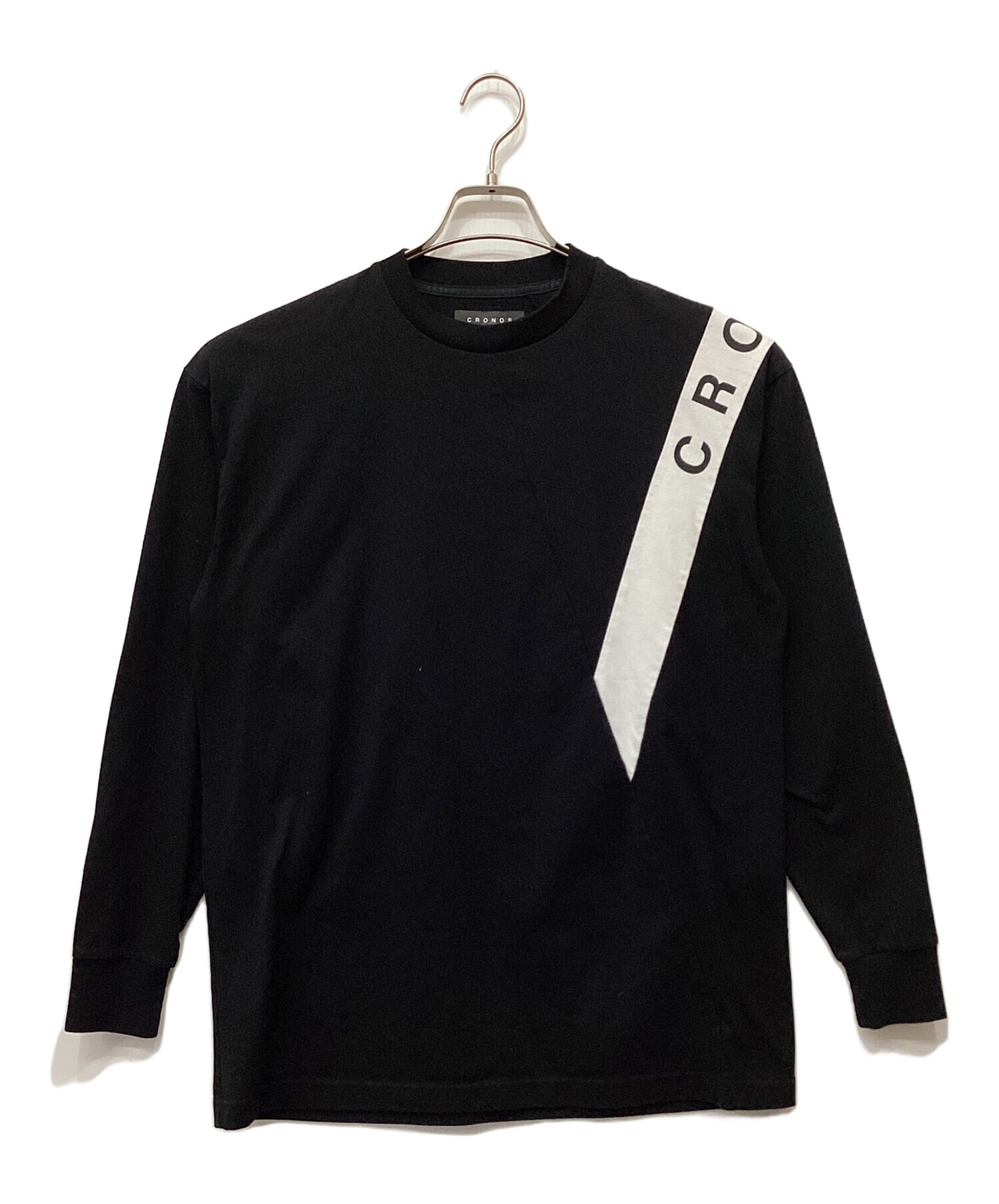 中古・古着通販】CRONOS (クロノス) 長袖カットソー ブラック サイズ:S 