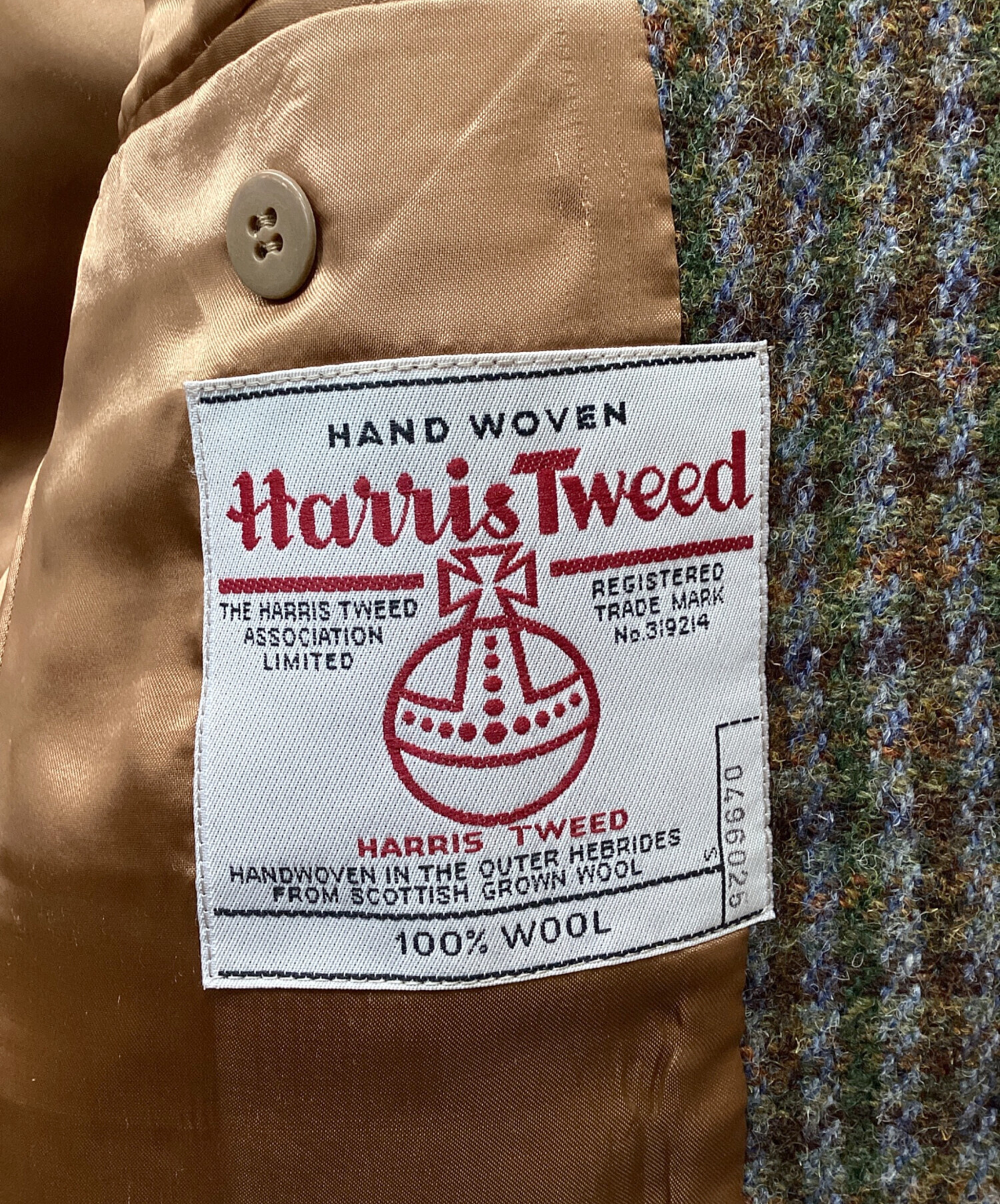 中古・古着通販】GLENOVER (グレンオーバー) ツイードテーラード