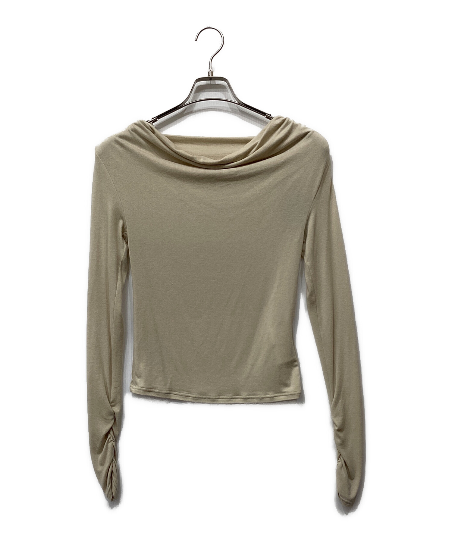 中古・古着通販】anuans (アニュアンス) ギャザードレープカット