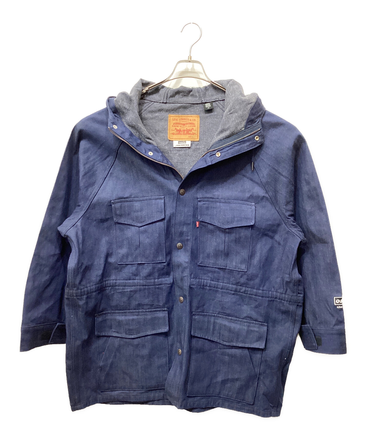 oasis Levi's デニム パーカー Sサイズ ショッパー付き 中古・古着通販】LEVI'S (リーバイス) oasis (オアシス) パーカー