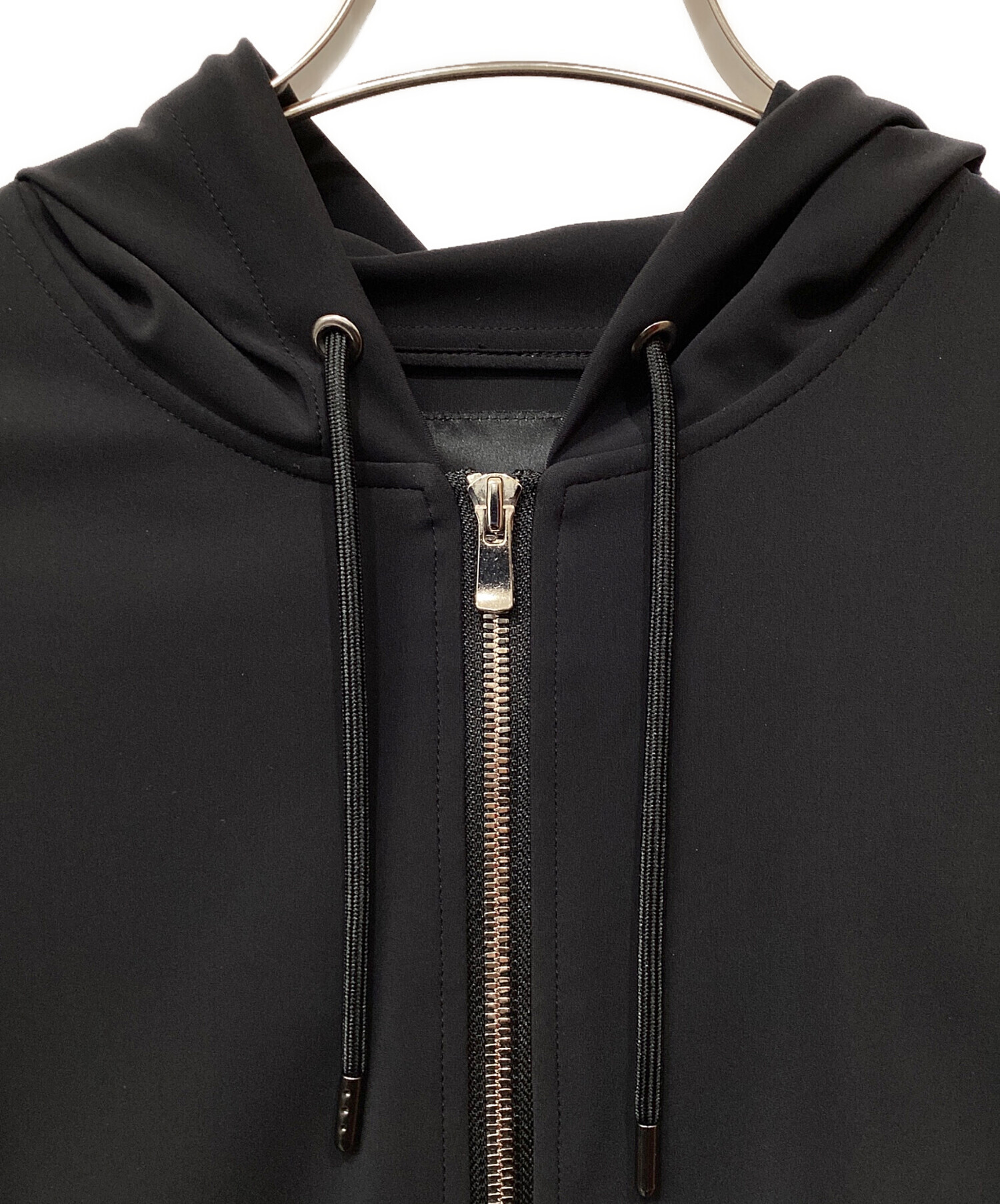 未使用タグ付き✨セオリー Theory パーカー フーディー ブラック 黒 中古・古着通販】theory (セオリー) Lana Cash Cropped Hoody ブラック