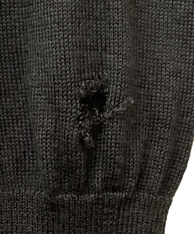 ジーフォア G/FORE ニット セーター 新品タグ付き　ダークグレー 中古・古着通販】G/FORE (ジーフォア) 薄手ニット レッド サイズ:S