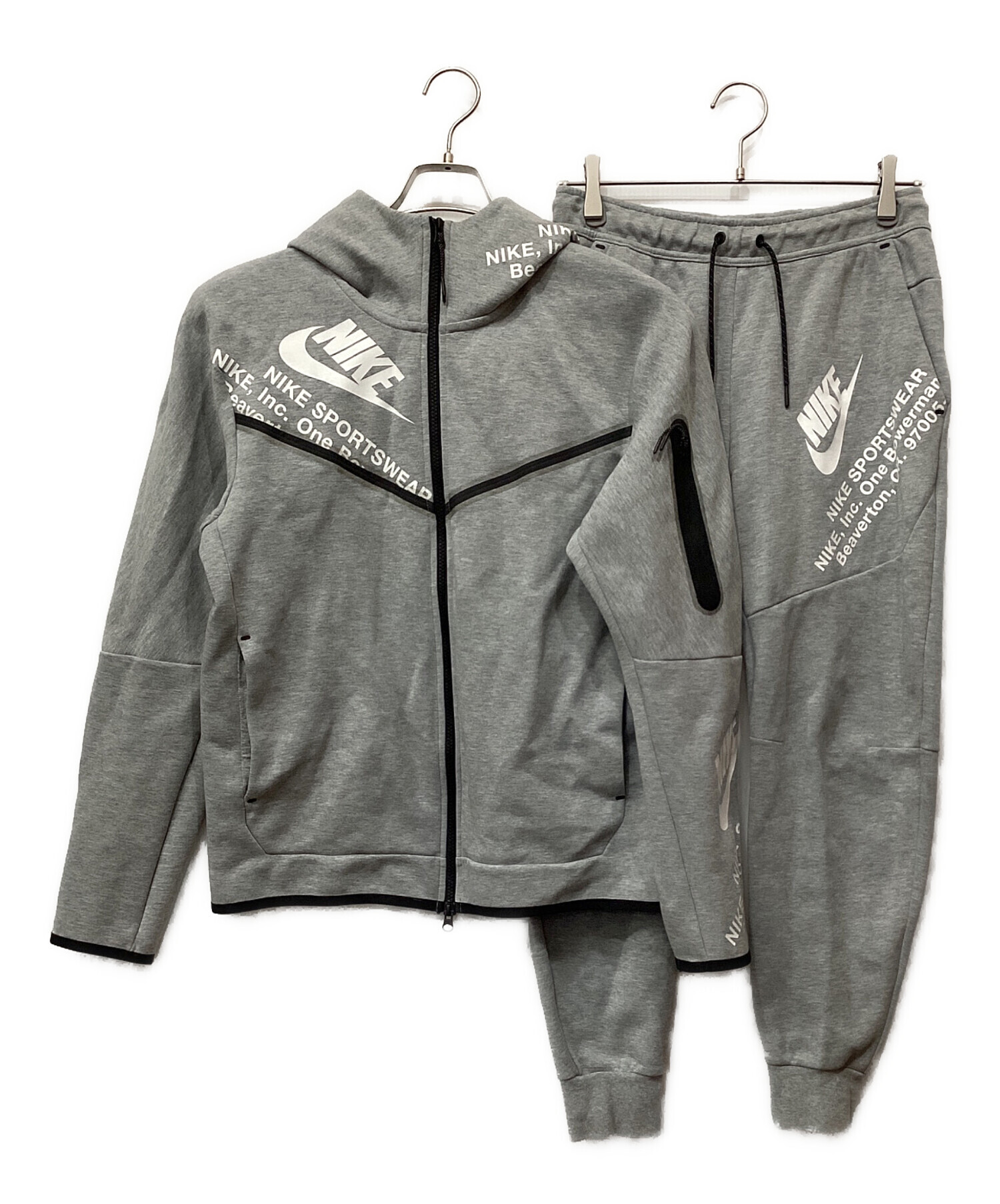 新品未使用　NIKE セットアップ ジャージ サイズL 中古・古着通販】NIKE (ナイキ) セットアップジャージ ブラック サイズ