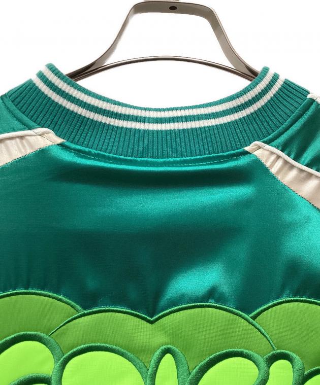 中古・古着通販】GALFY (ガルフィー) リバーシブルスカジャン グリーン