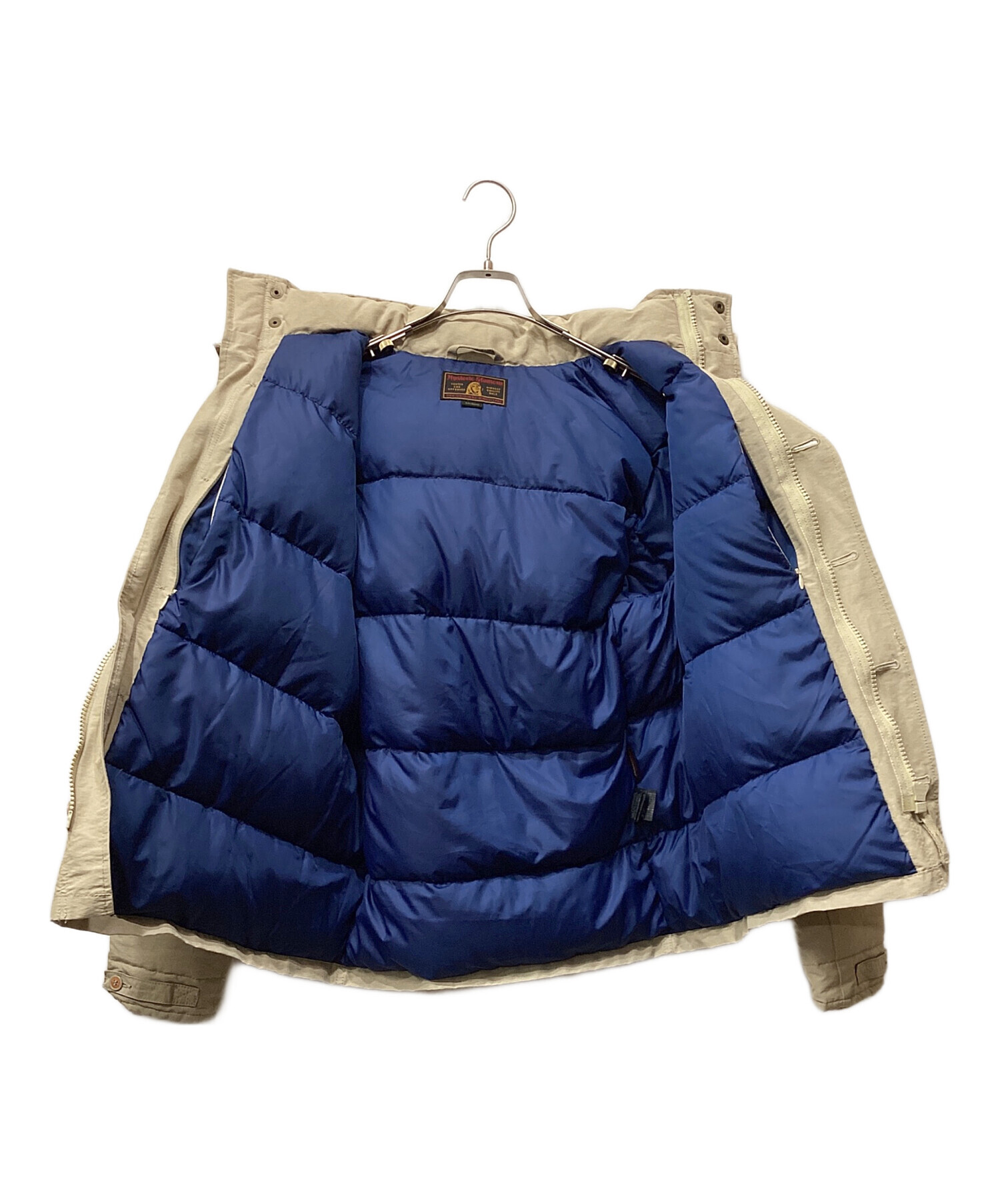 HYSTERIC GLAMOUR ダウンジャケット ベージュ 中古・古着通販】Hysteric Glamour (ヒステリックグラマー