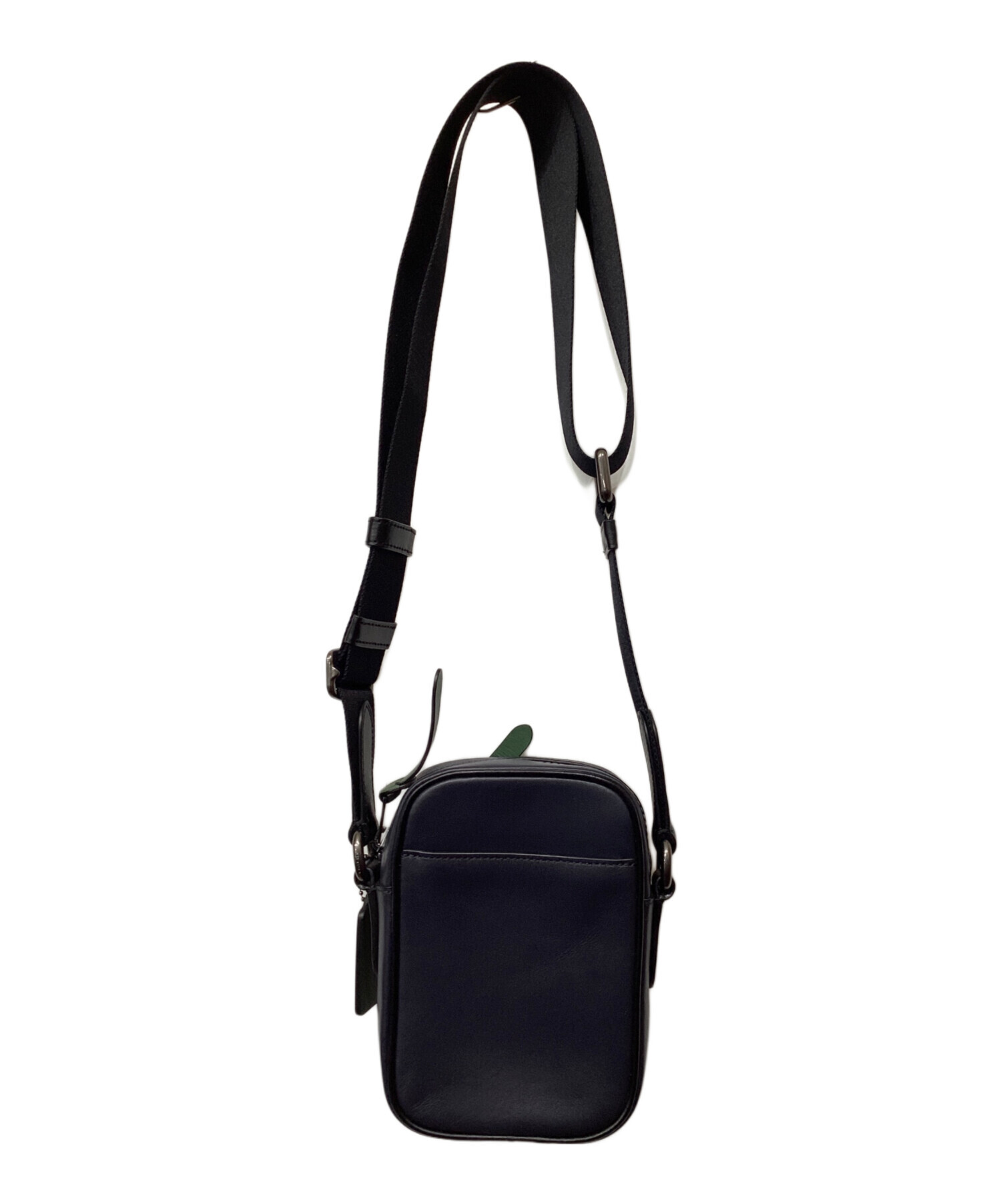 ミク★❣️コーチ　ミニショルダーバッグ　✨未使用に近い 中古・古着通販】COACH (コーチ) ミニショルダーバッグ ブラック