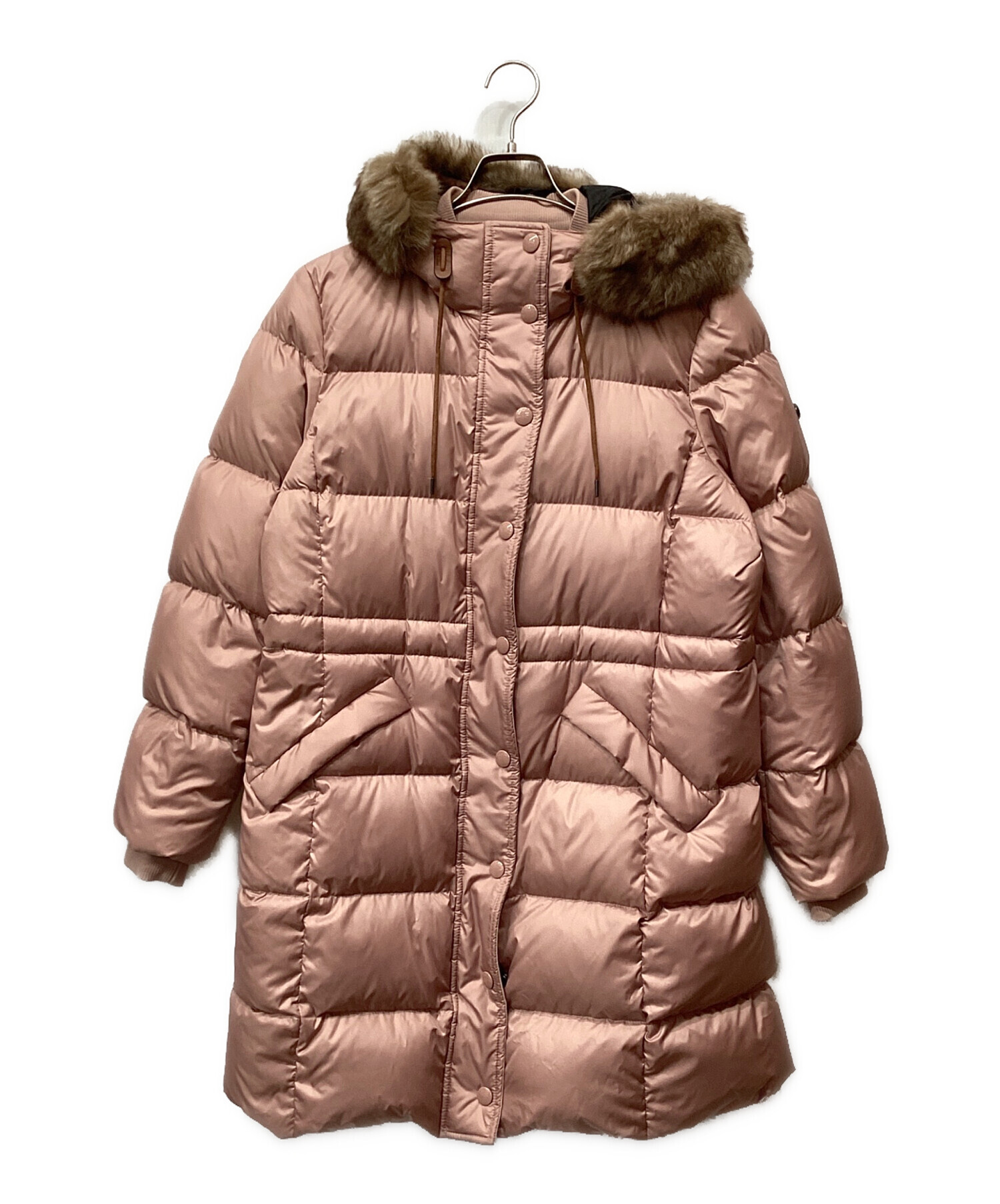 中古・古着通販】COACH (コーチ) ダウンコート ピンク サイズ:L