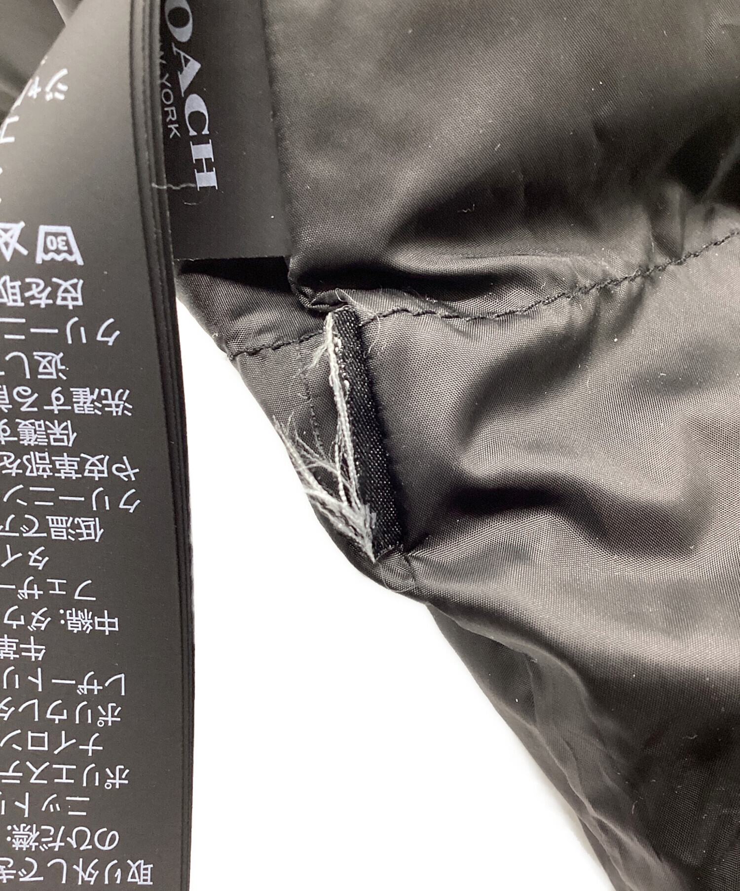 中古・古着通販】COACH (コーチ) ダウンコート ピンク サイズ:L