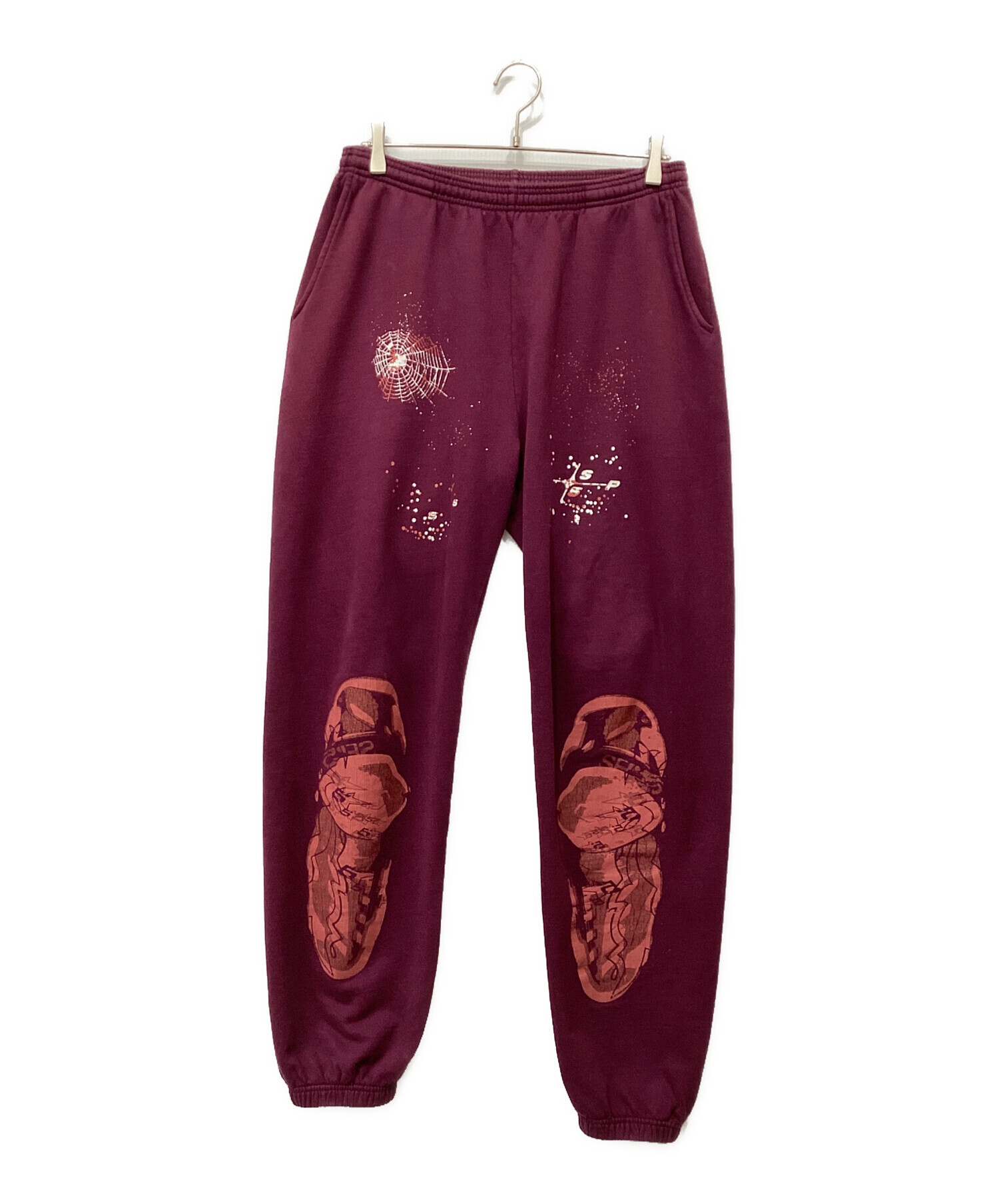 中古・古着通販】SP5DER (スパイダー) スウェットパンツ バイオレット