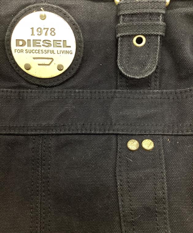 中古・古着通販】DIESEL (ディーゼル) トートバッグ ブラック