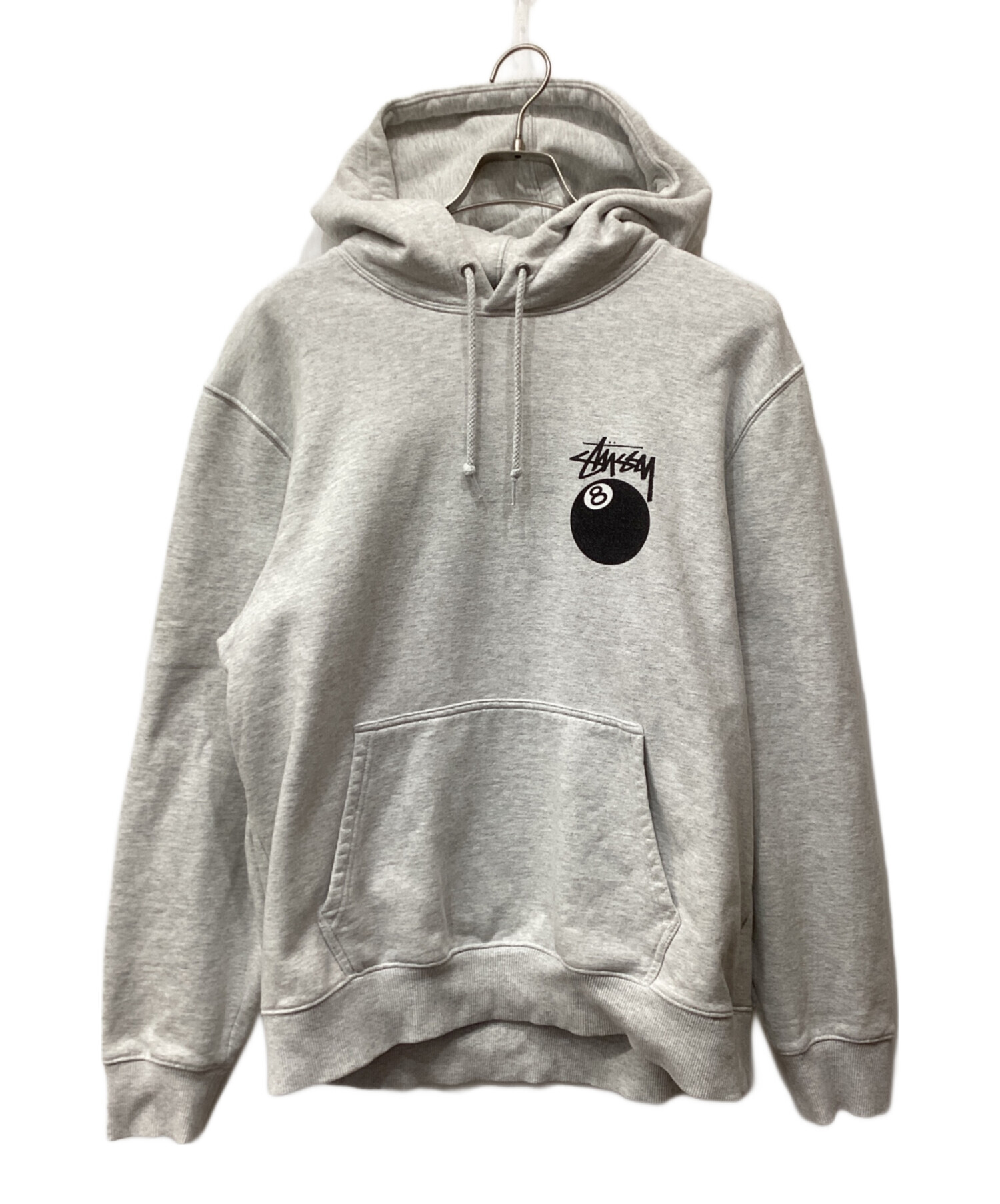 中古・古着通販】stussy (ステューシー) プルオーバーパーカー グレー