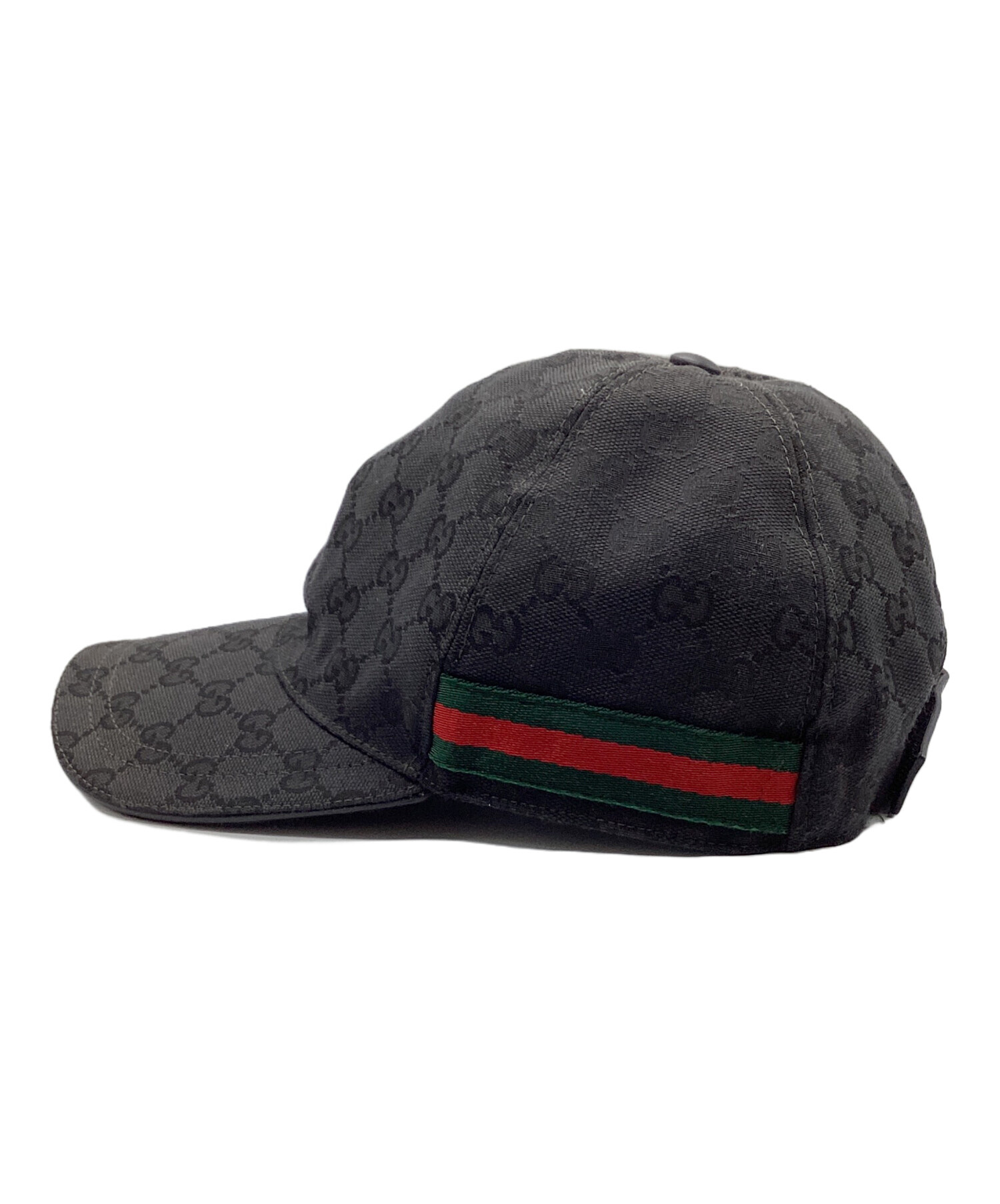 中古・古着通販】GUCCI (グッチ) ベースボールキャップ ブラック